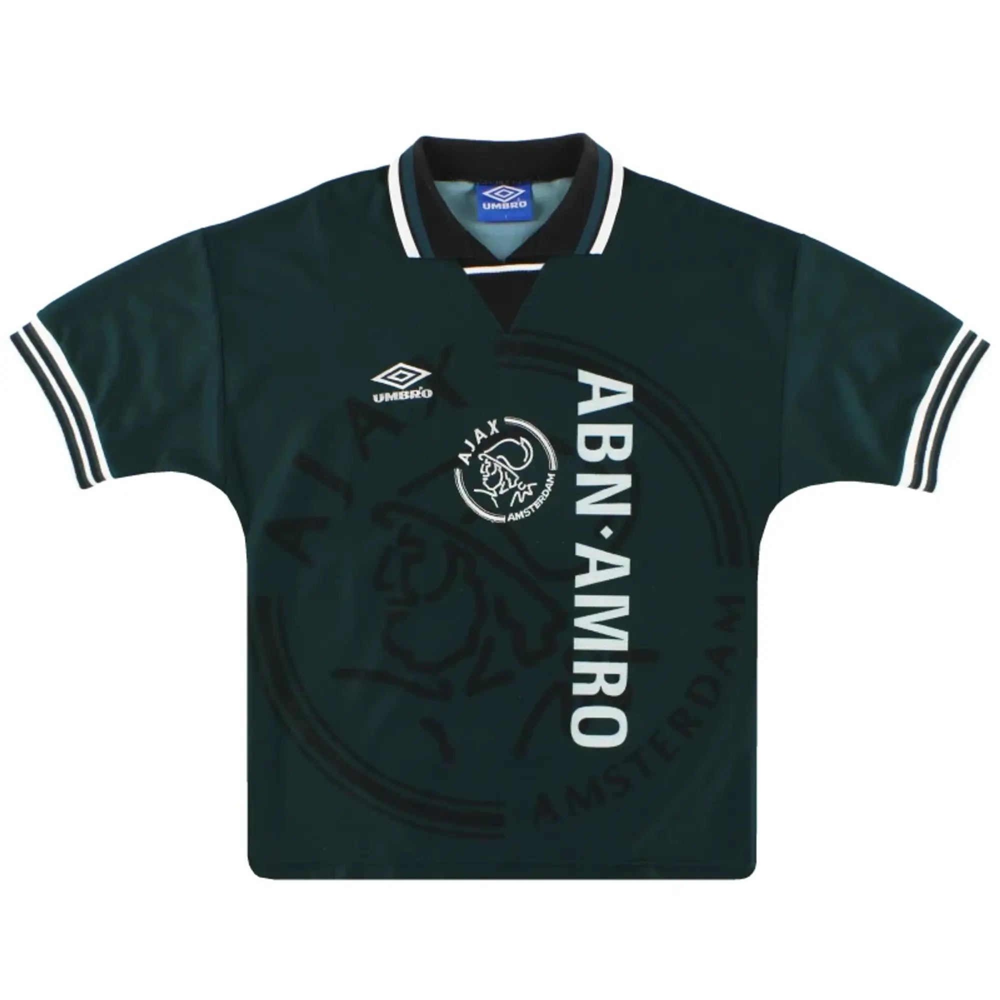 1995-96 Ajax Umbro Away Shirt Y - Ajax / Very good / Youth
