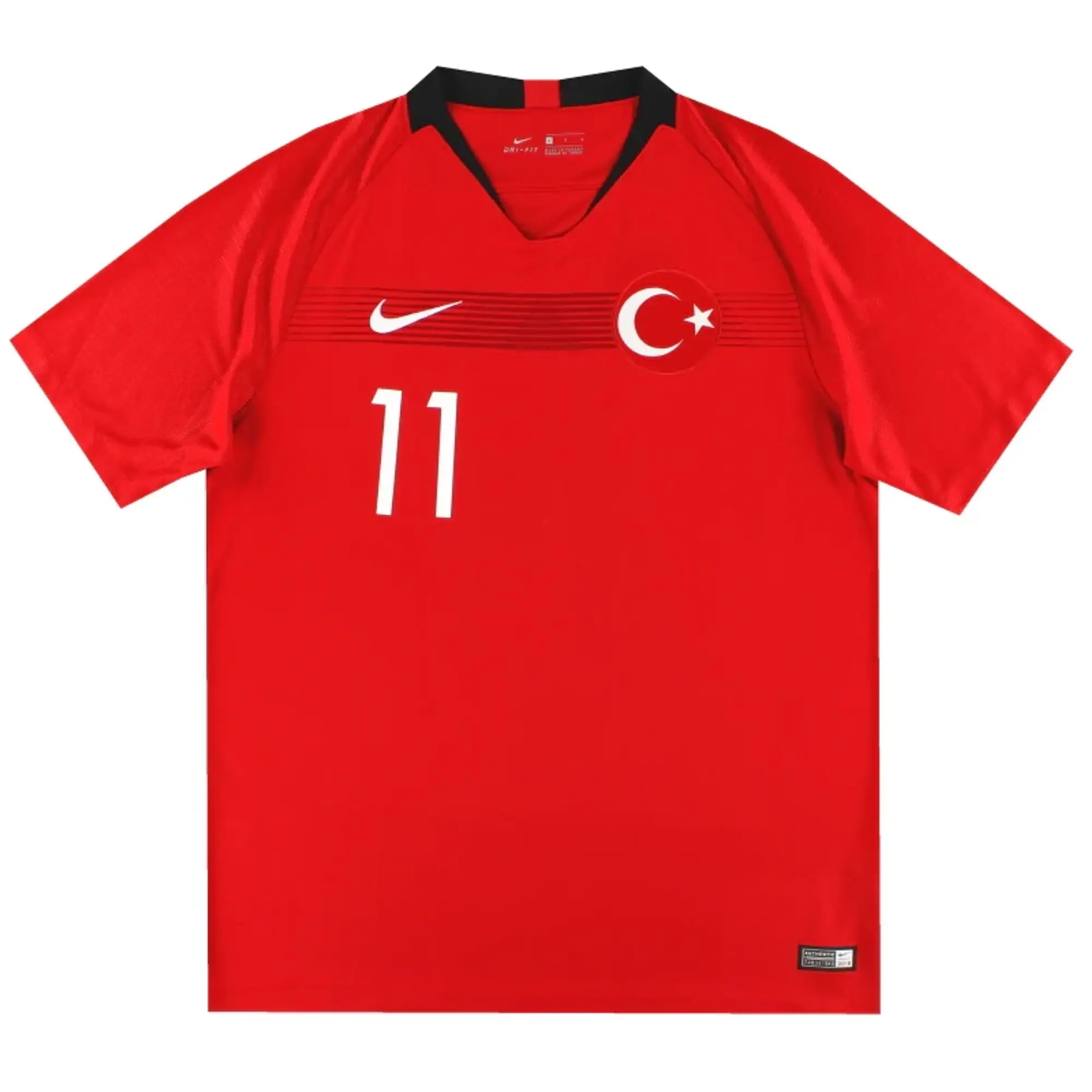 2018-19 Turkey Nike Home Shirt *As New* L - Turkey / Large / 5