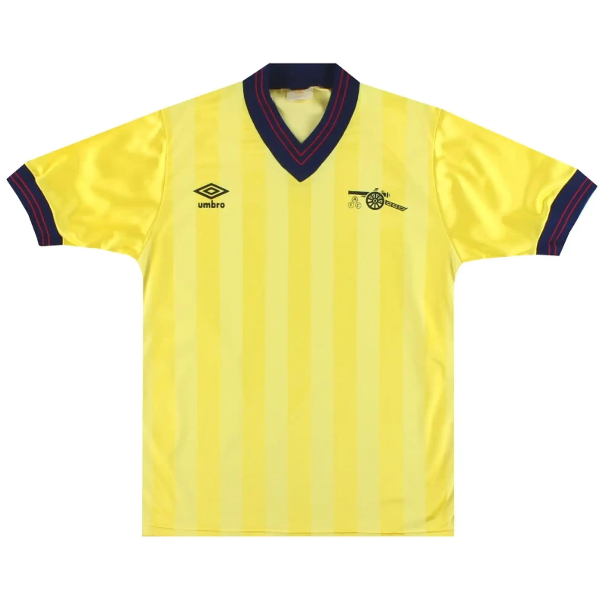 1983-85 Arsenal Umbro Away Shirt M - Arsenal / Excellent / Medium