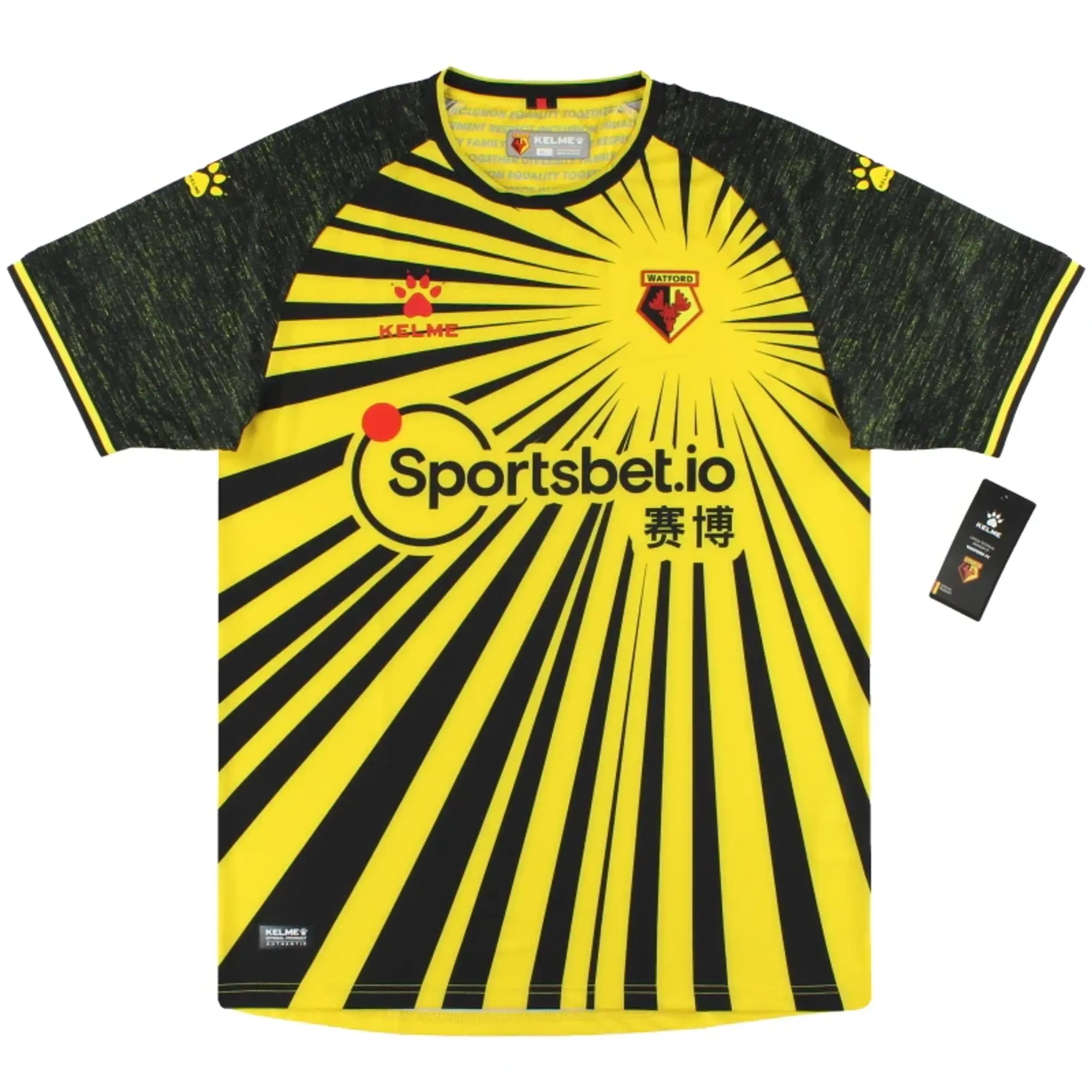 2020-21 Watford Kelme Home Shirt *BNIB* - Watford / BNIB / Medium