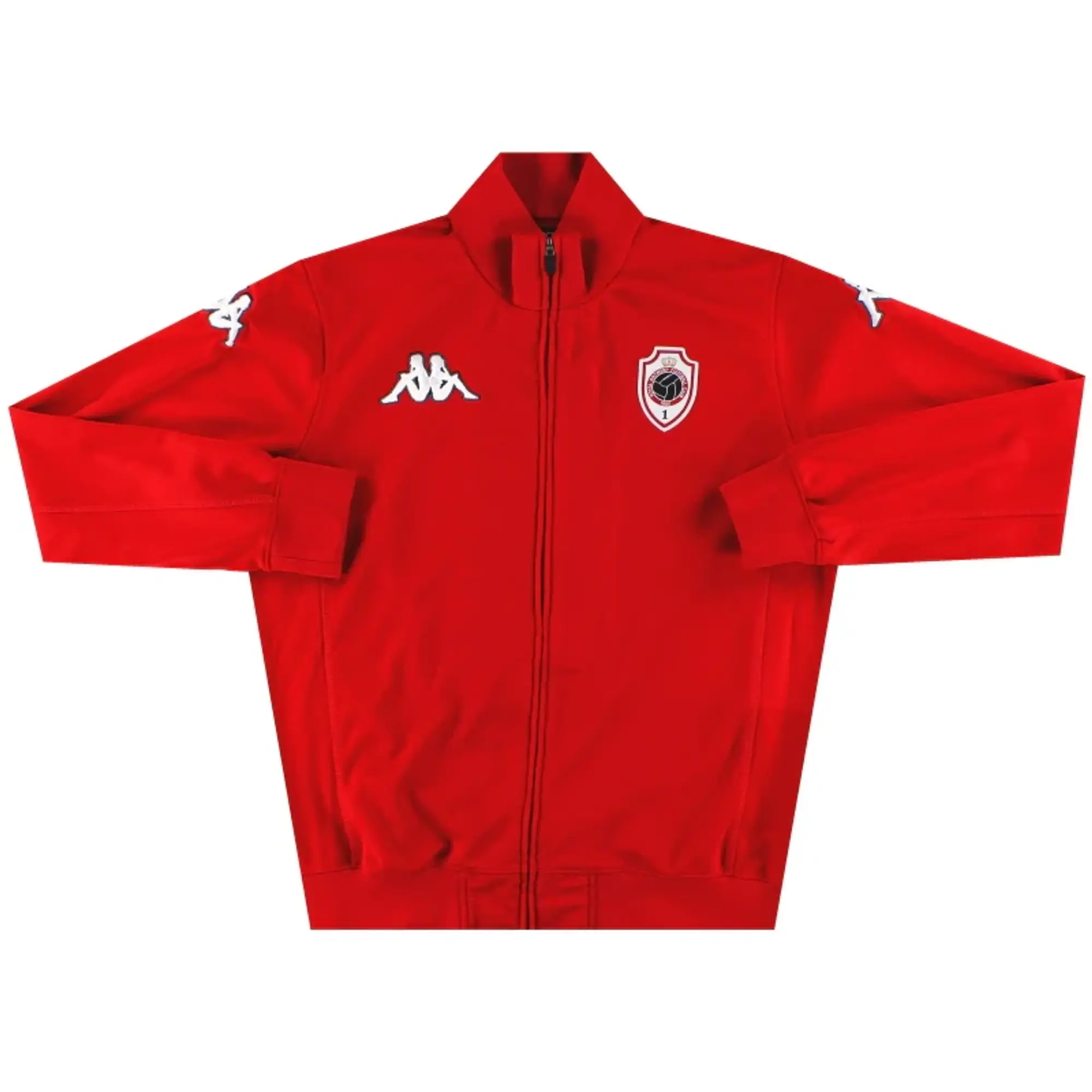 2015-16 Royal Antwerp Kappa Track Jacket L - Other European Clubs / Excellent / Large