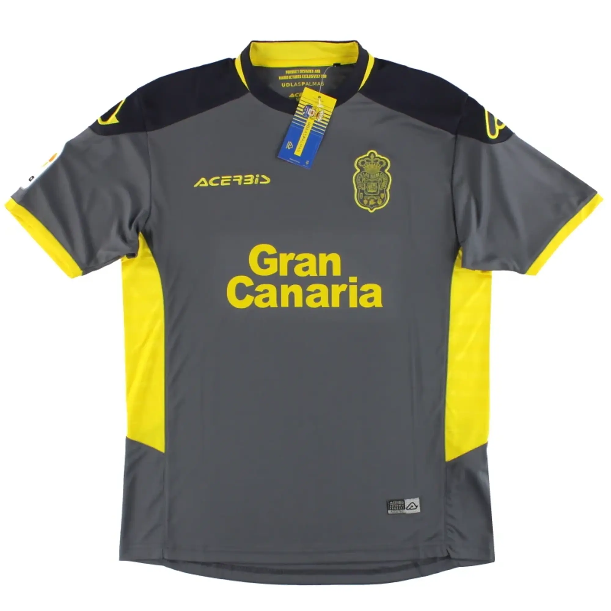 2017-18 Las Palmas Acerbis Away Shirt *BNIB* S - Other Spanish Clubs / BNIB / Small