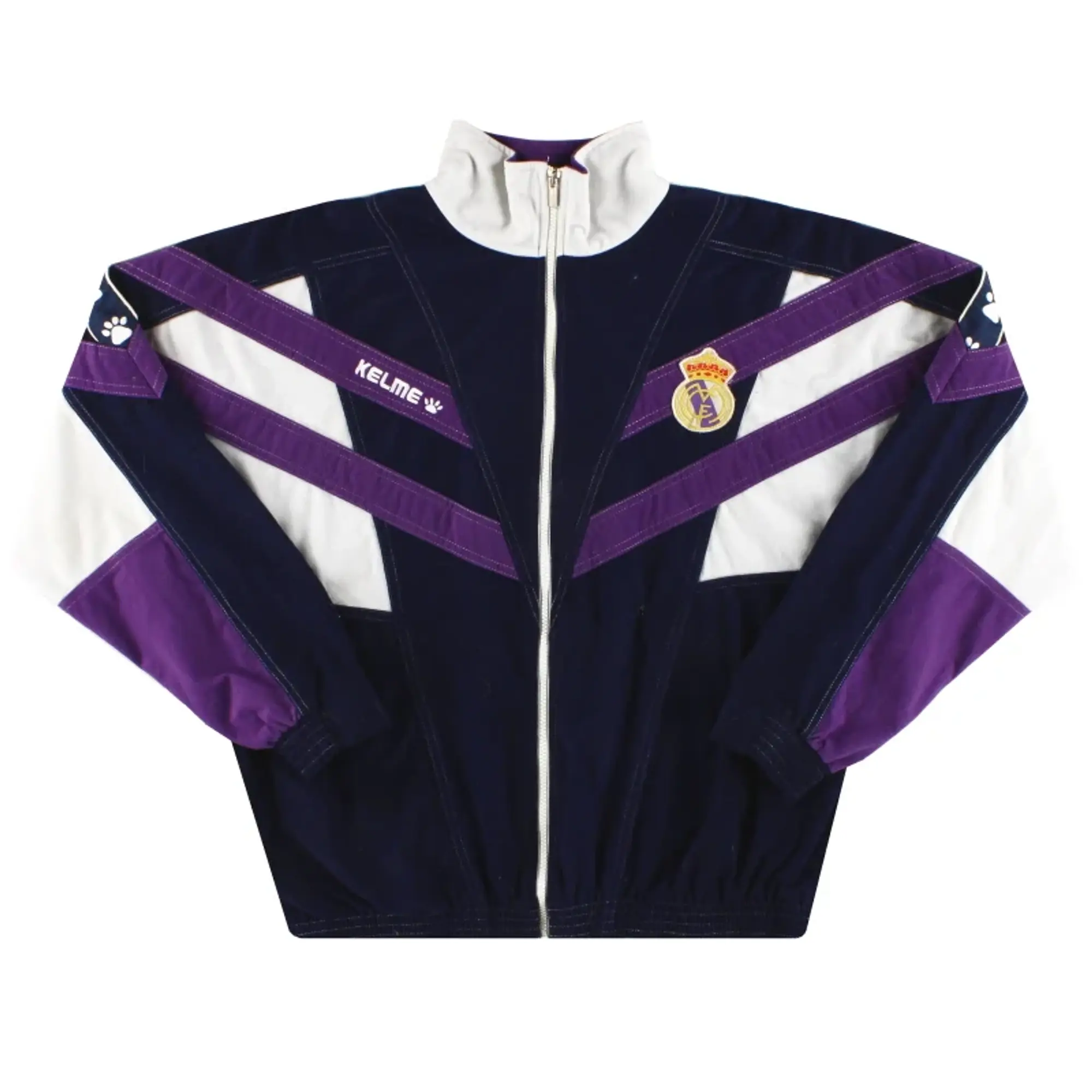 1997-98 Real Madrid Kelme Track Top XL - Real Madrid / Very good / XL
