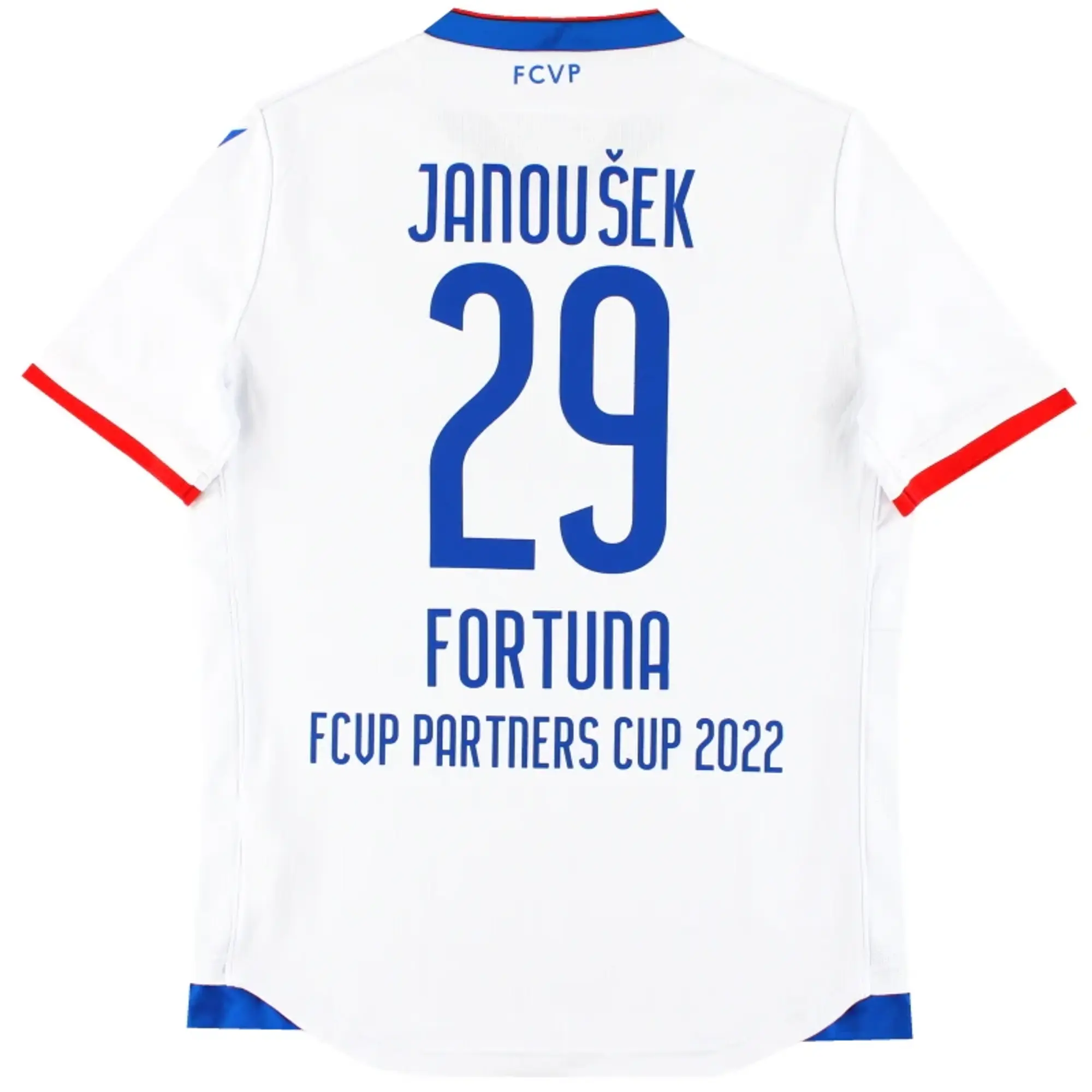 2021-22 Viktoria Plzen Macron Cup Shirt Janousek #29 *Mint* XL - Other European Clubs / Mint / XL