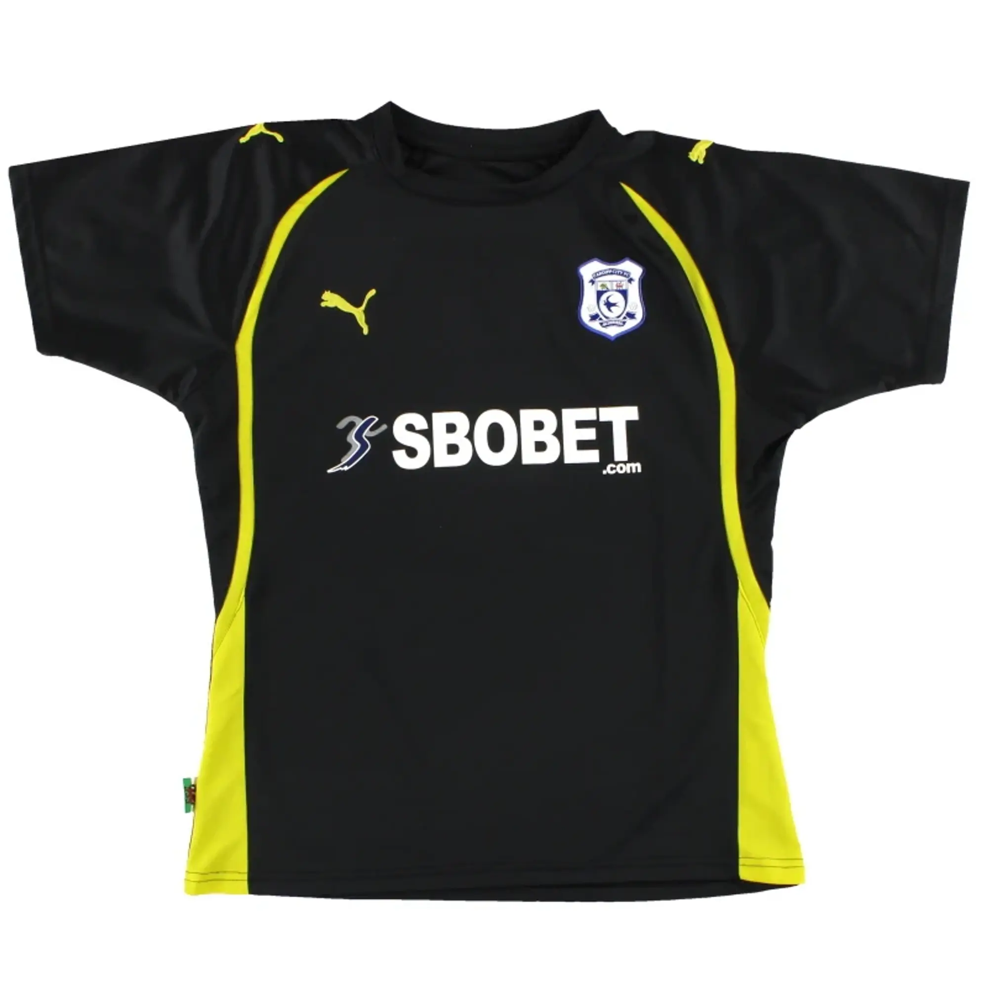 2010-11 Cardiff City Puma Away Shirt Womens 12 - Cardiff City / Excellent / Medium