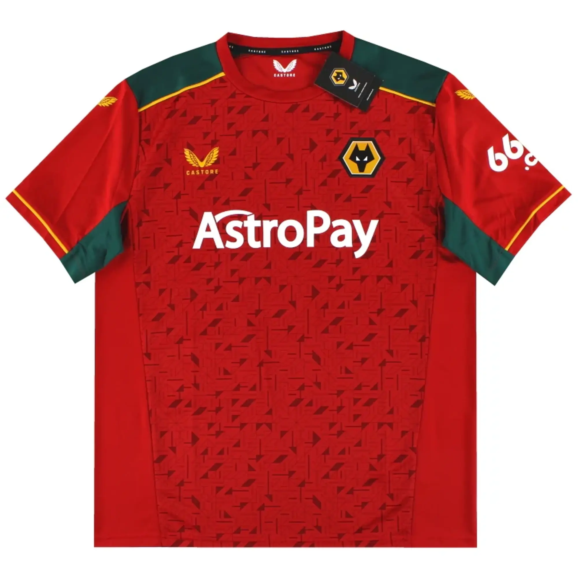 2023-24 Wolves Castore Away Shirt *BNIB* - Wolves / BNIB / Medium