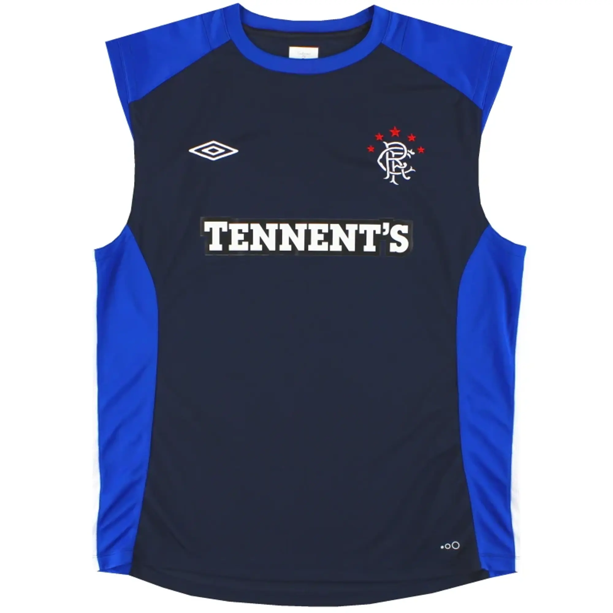 2011-12 Rangers Umbro Training Vest XXL - Rangers / Excellent / XXL