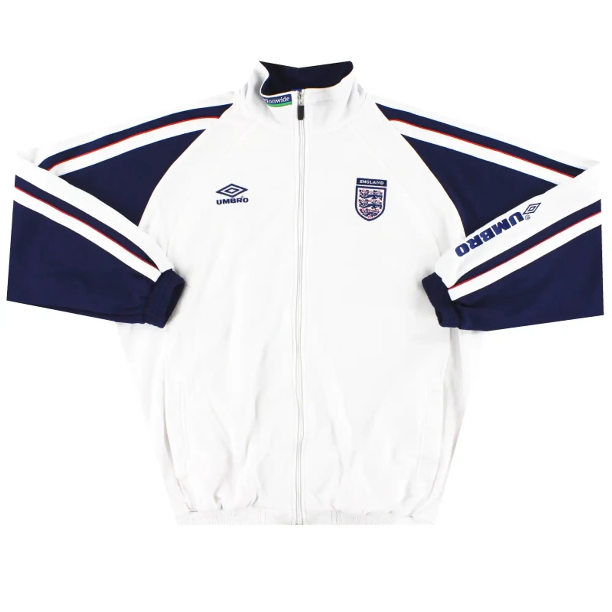 1999-01 England Umbro Track Jacket XXL - England / Excellent / XXL