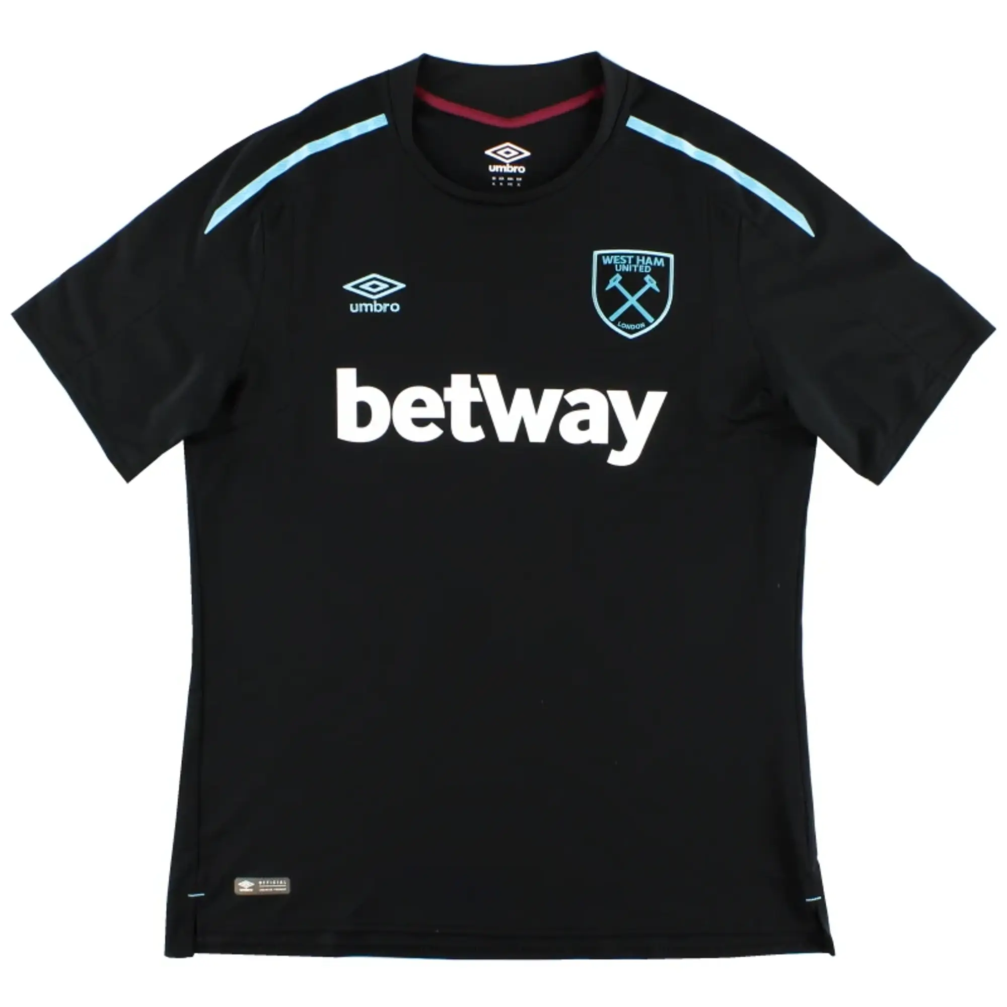 2017-18 West Ham Umbro Away Shirt *Mint* L - West Ham / Mint / Large