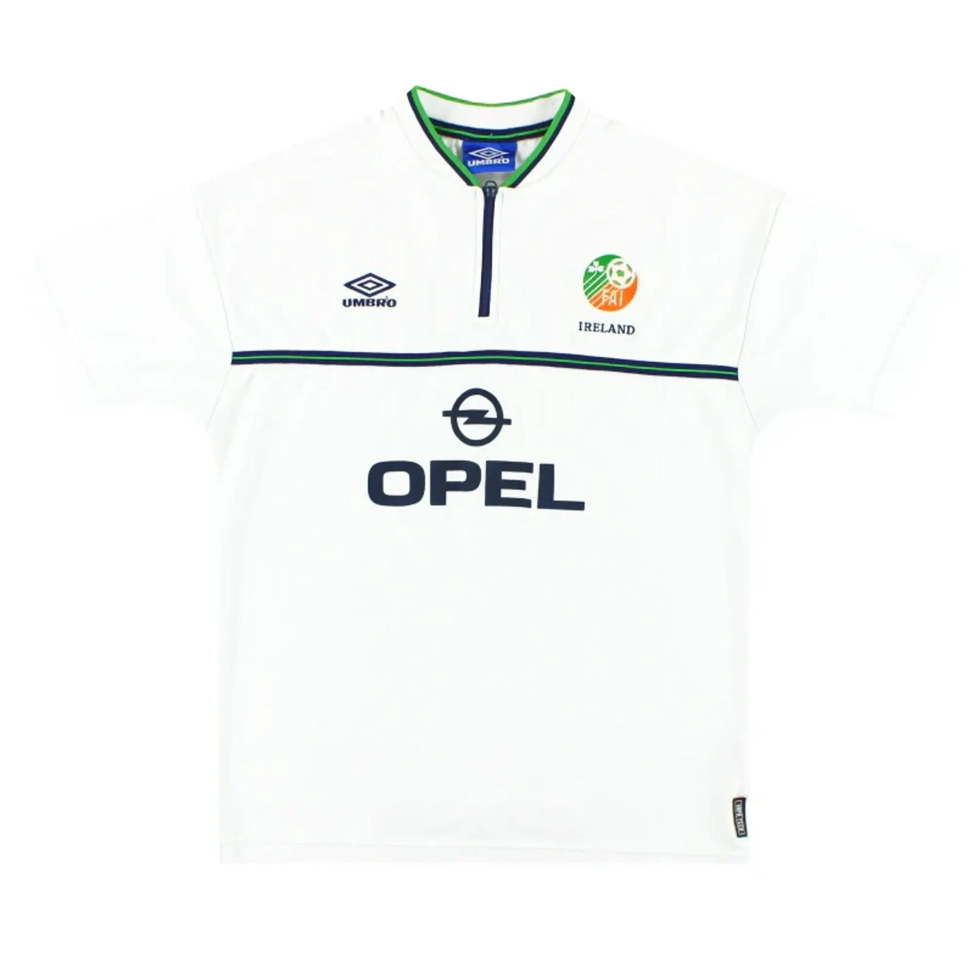 1999-00 Ireland Umbro Away Shirt L - Ireland / Excellent / Large