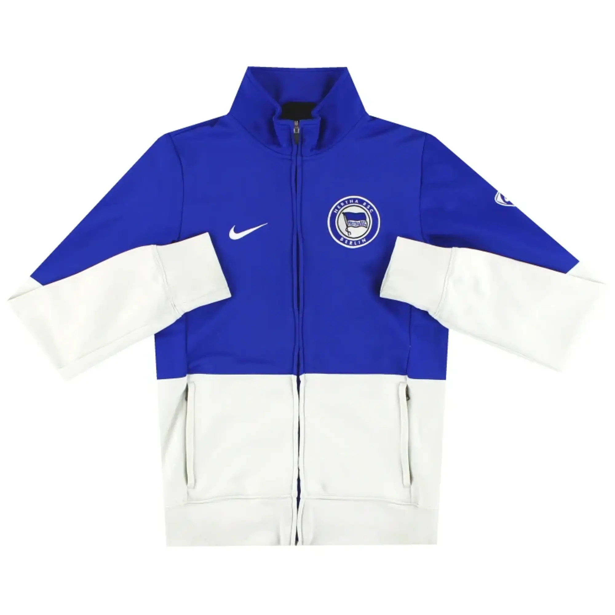2009-10 Hertha Berlin Nike Track Jacket S - Other German Clubs / Excellent / Small