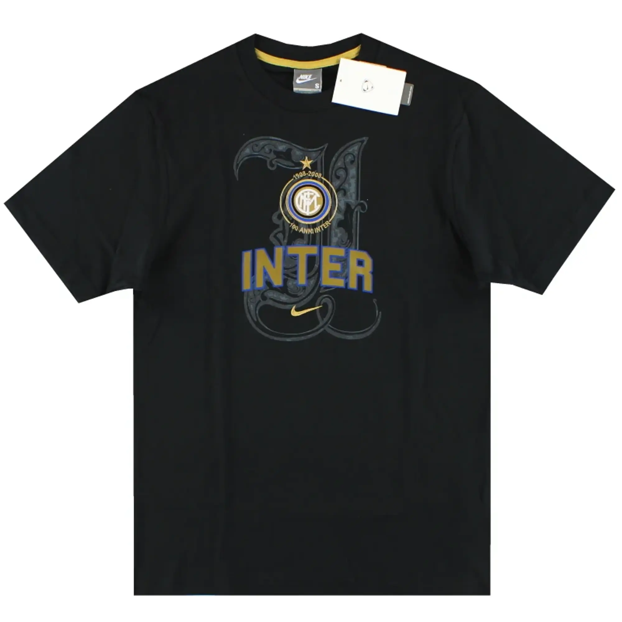 2008-09 Inter Milan Nike Graphic Tee *w/tags* S - Inter Milan / w/tags / Small