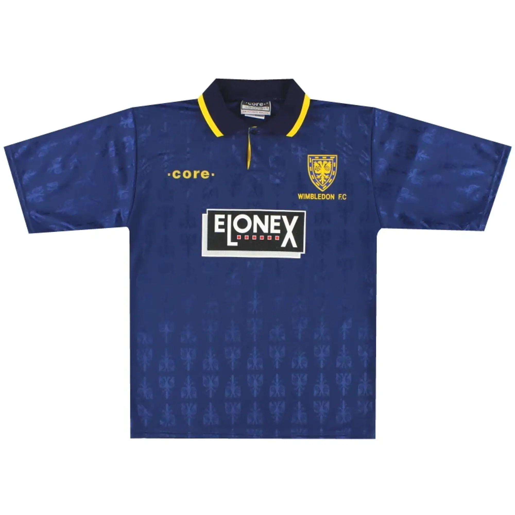 1995-96 Wimbledon Home Shirt #8 *Mint* M - Wimbledon / Mint / Medium