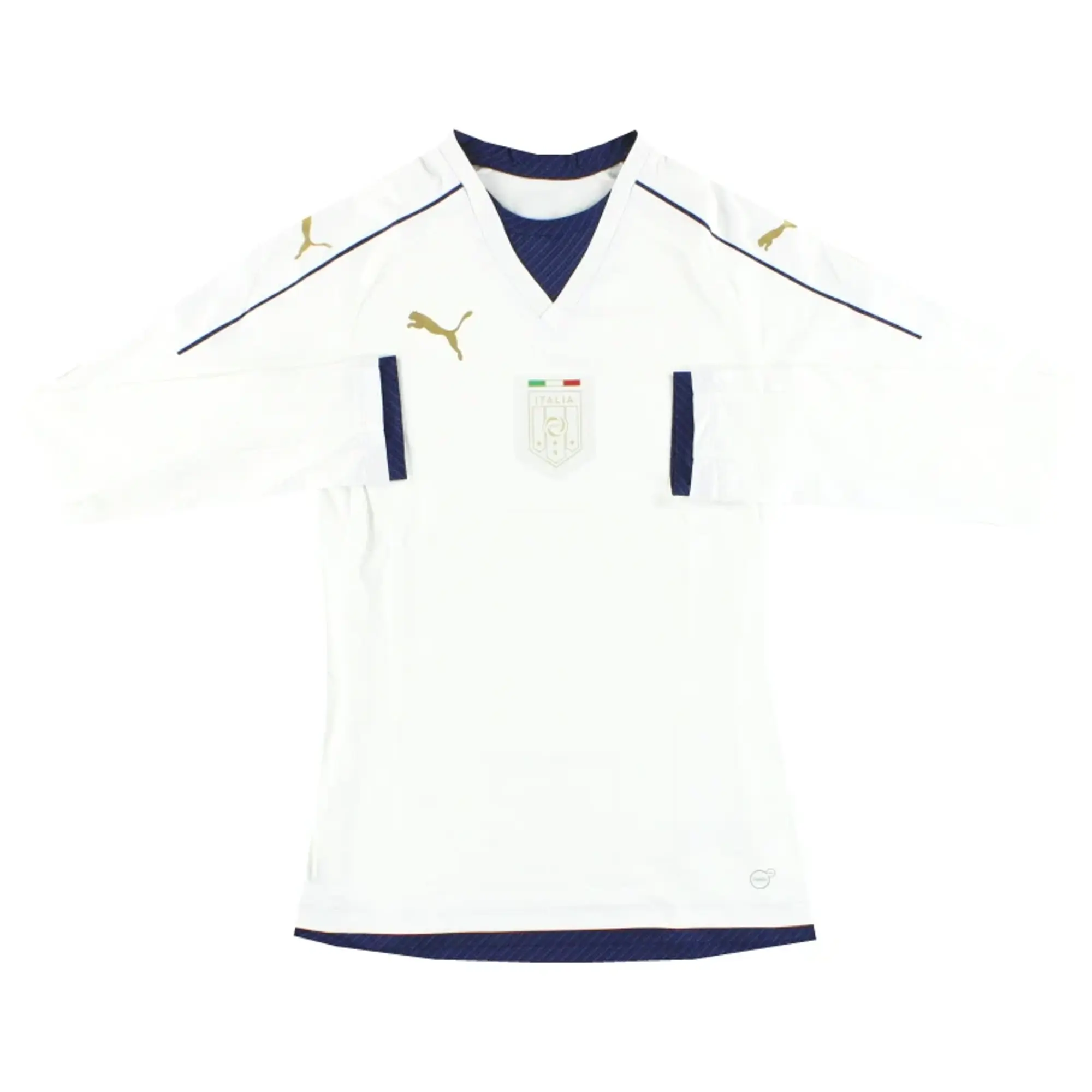 2016-17 Italy Puma Authentic 'Tribute' Away Shirt L/S *As New* L - Italy / As New / Large