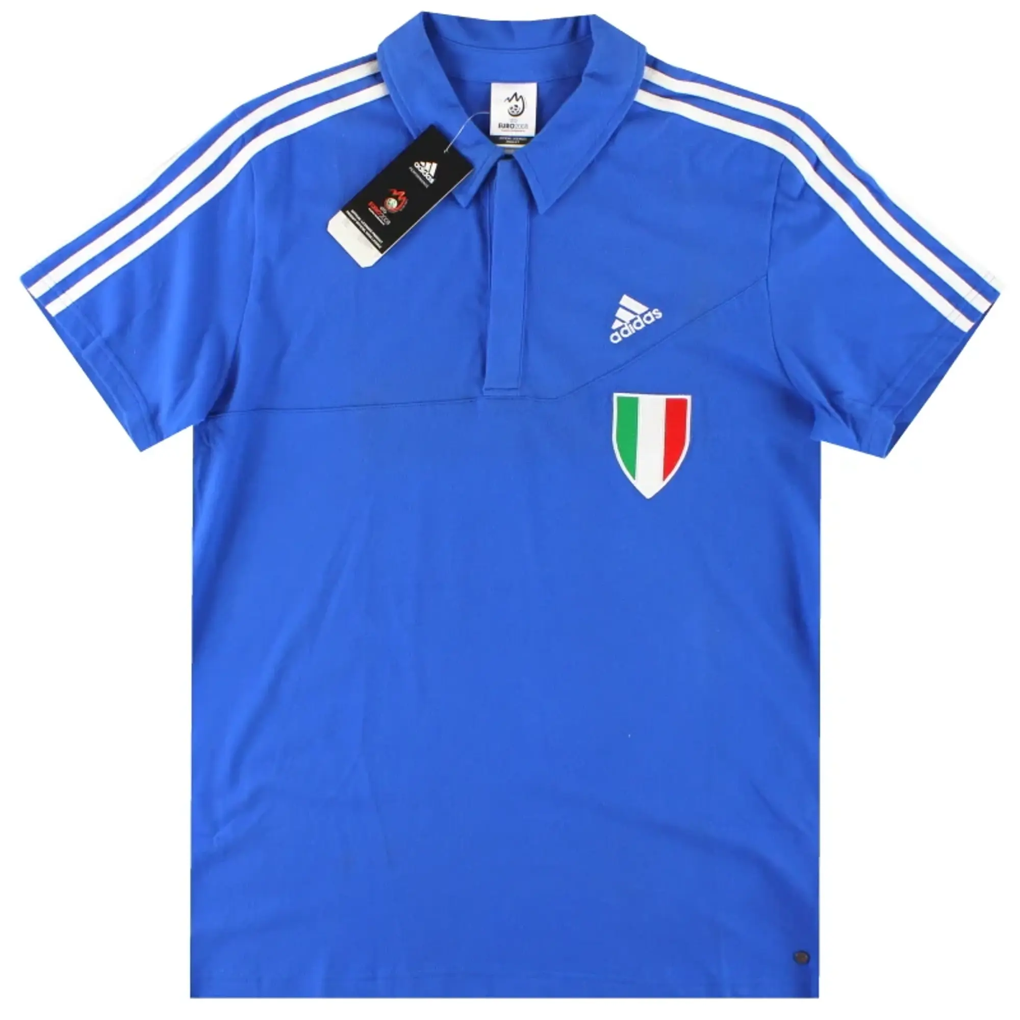 2007-08 Italy adidas Polo Shirt *w/tags* L - Italy / w/tags / Large