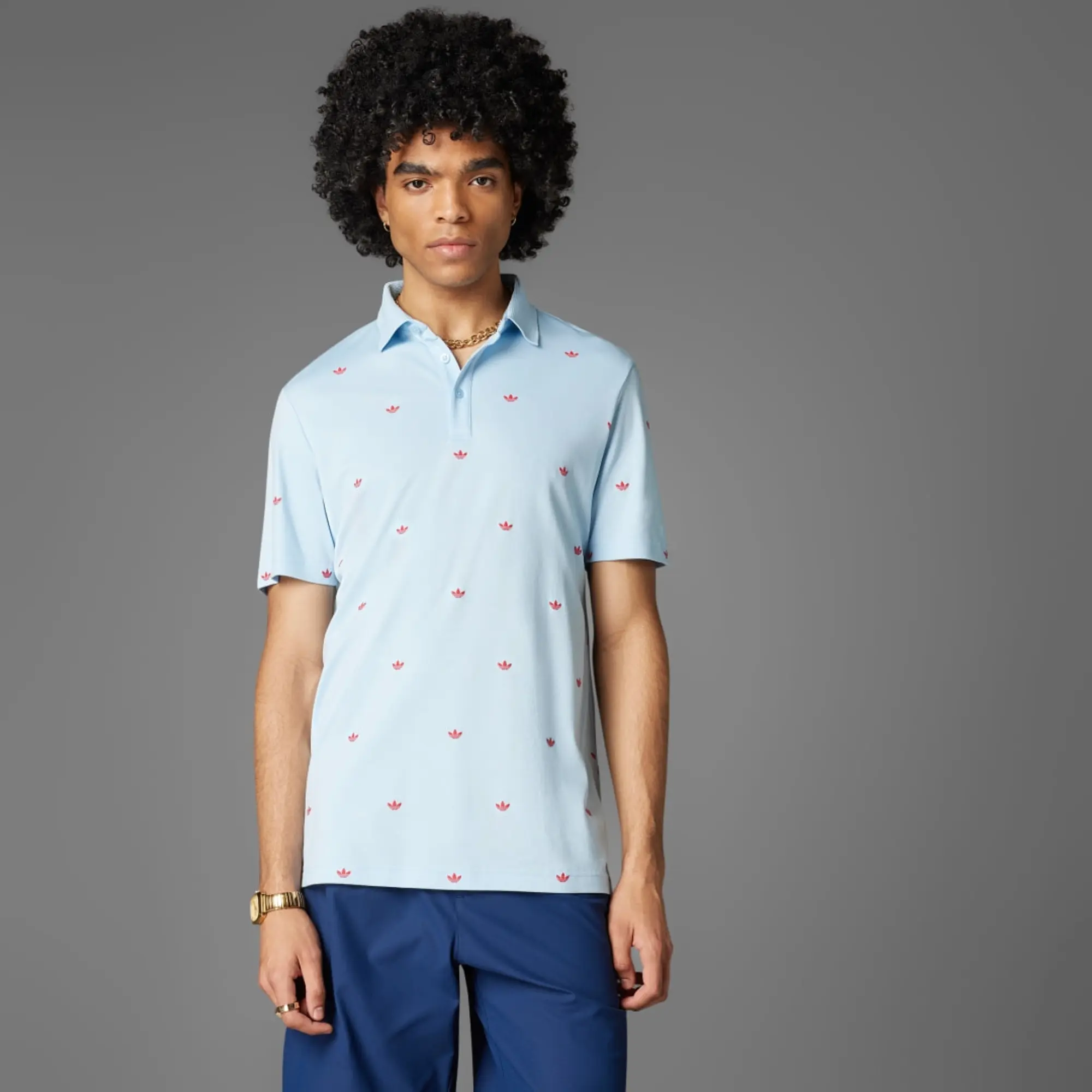 adidas Originals Printed Trefoil Polo Shirt