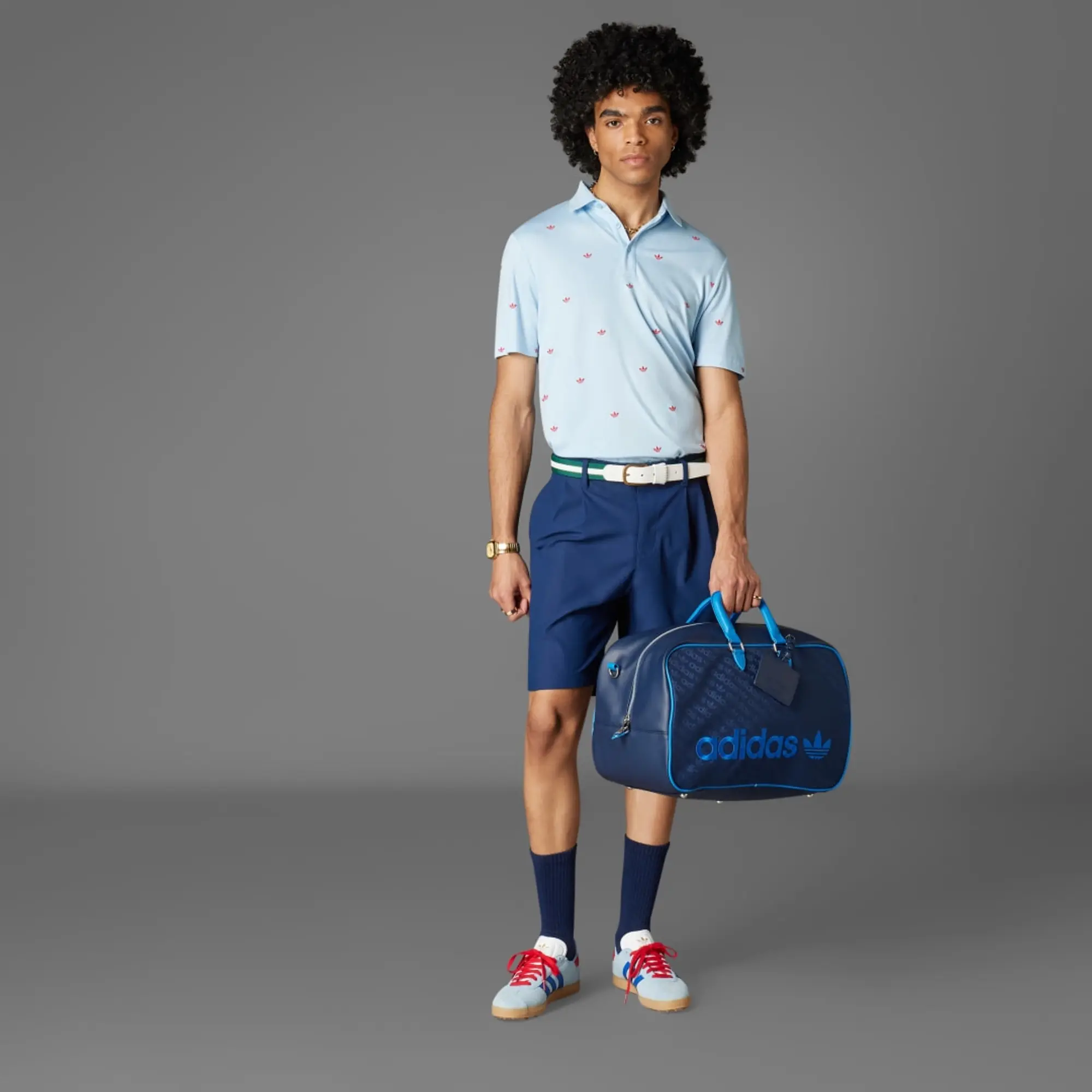 adidas Originals Printed Trefoil Polo Shirt
