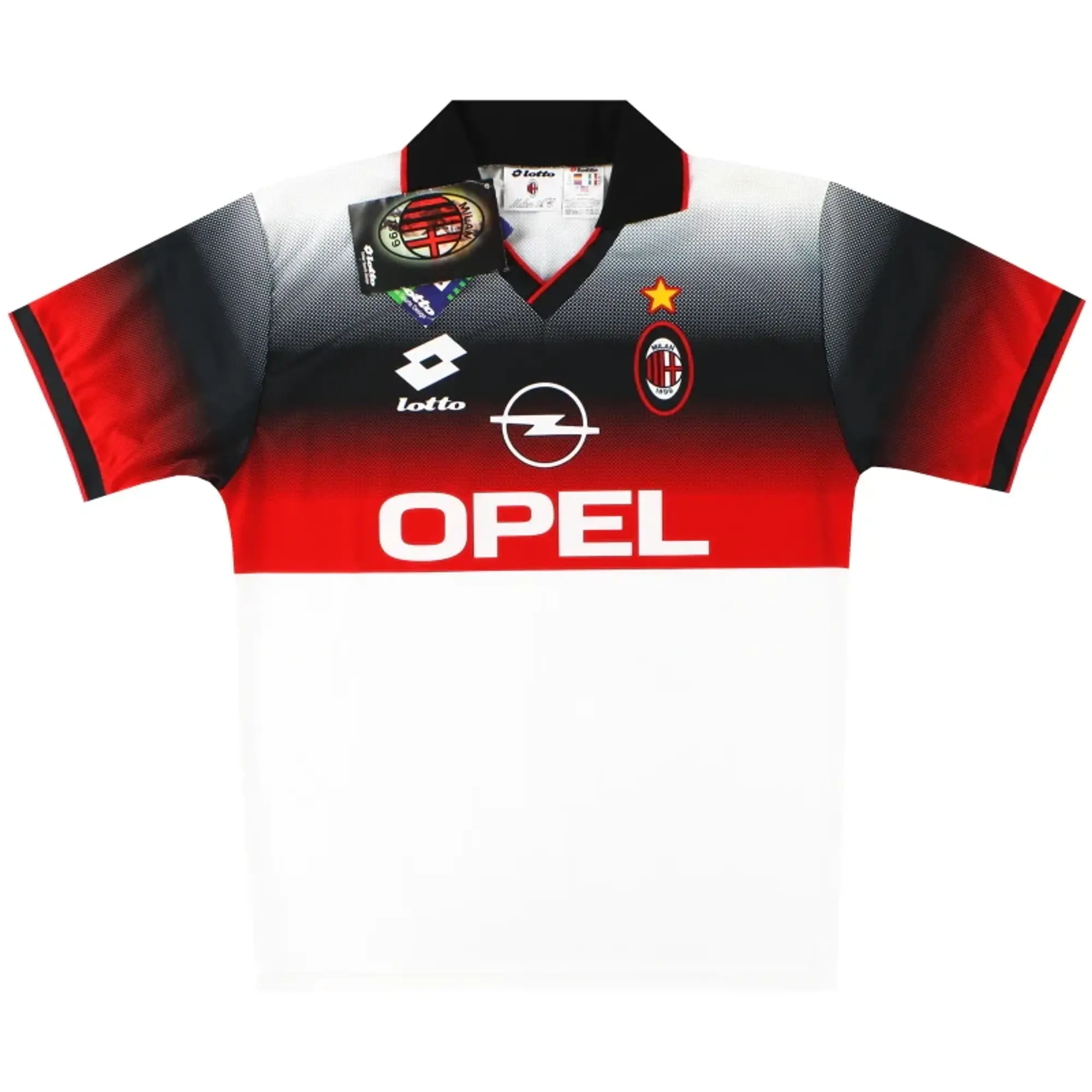 1995-96 AC Milan Lotto Training Shirt *w/tags* L - AC Milan / w/tags / Large