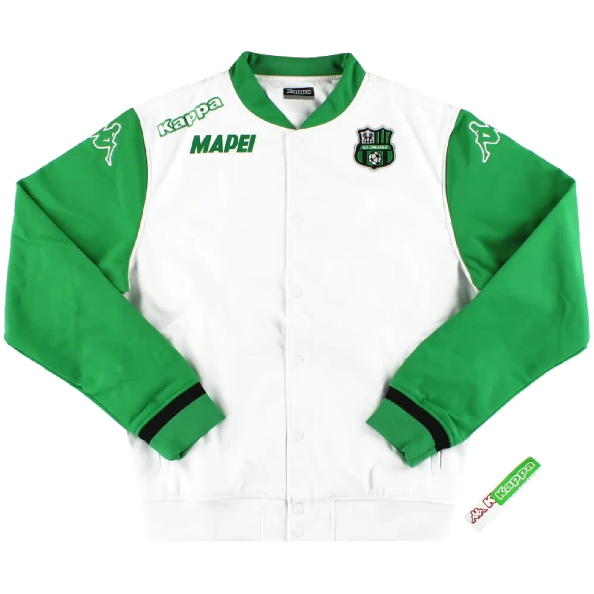 2015-16 Sassuolo Kappa Bomber Jacket *w/tags* - Other Italian Clubs / w/tags / Small