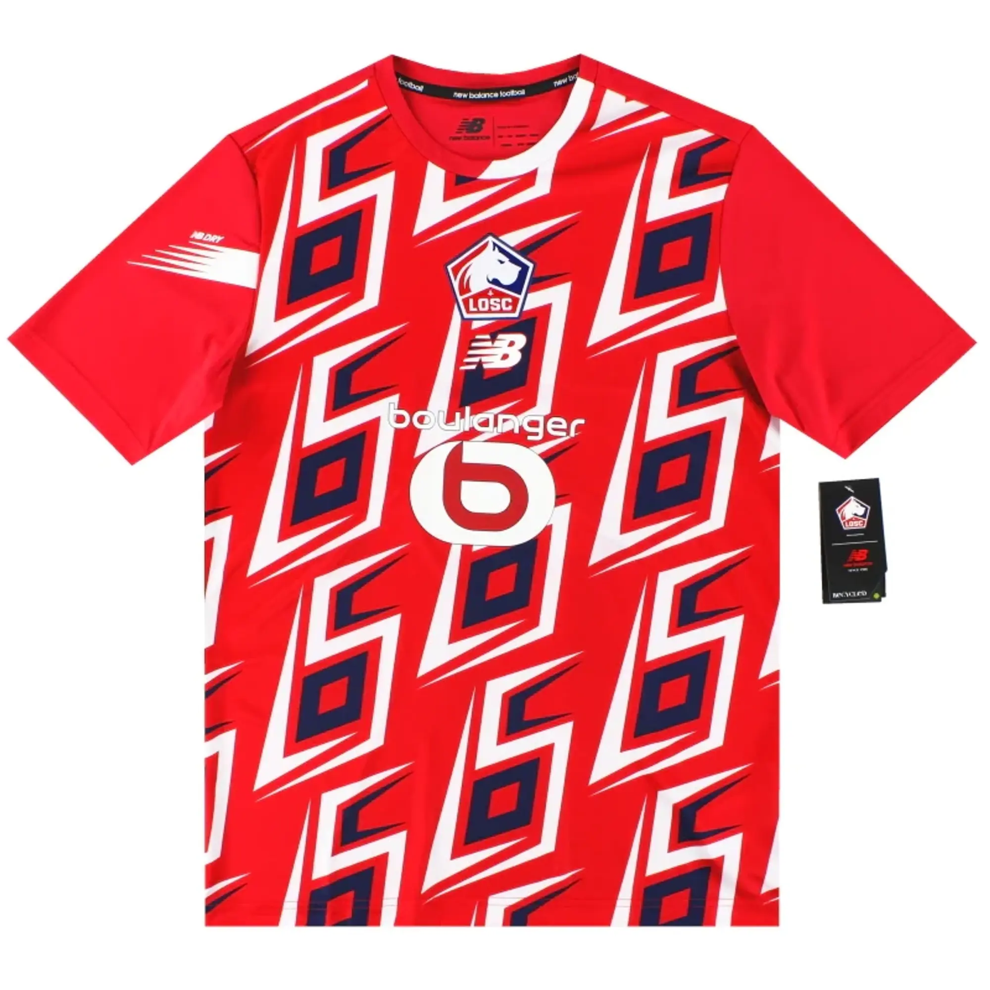 2023-24 Lille New Balance Pre-Match Shirt *BNIB* L - Other French Clubs / BNIB / Large