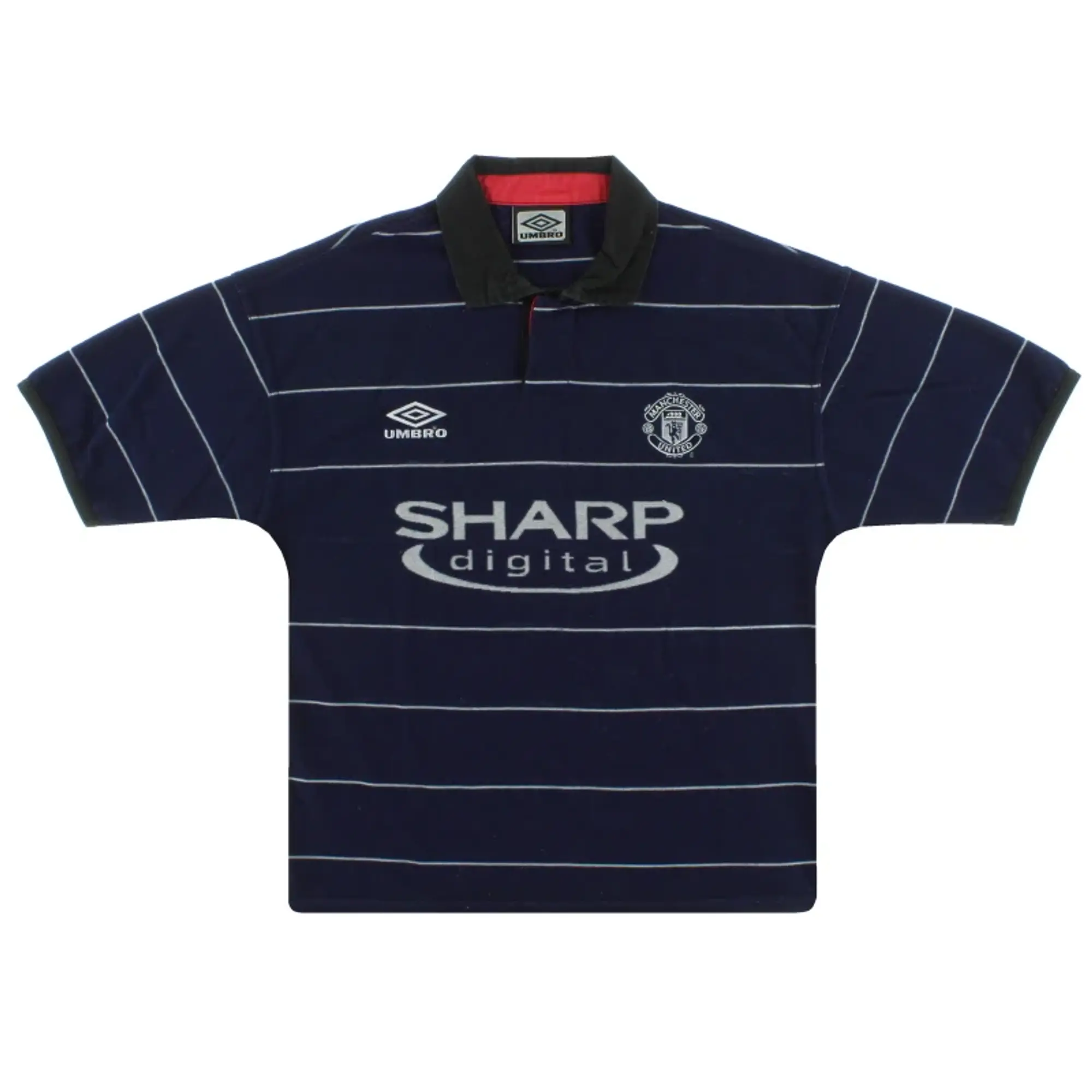1999-00 Manchester United Umbro Away Shirt Y - Manchester United / Very good / Youth