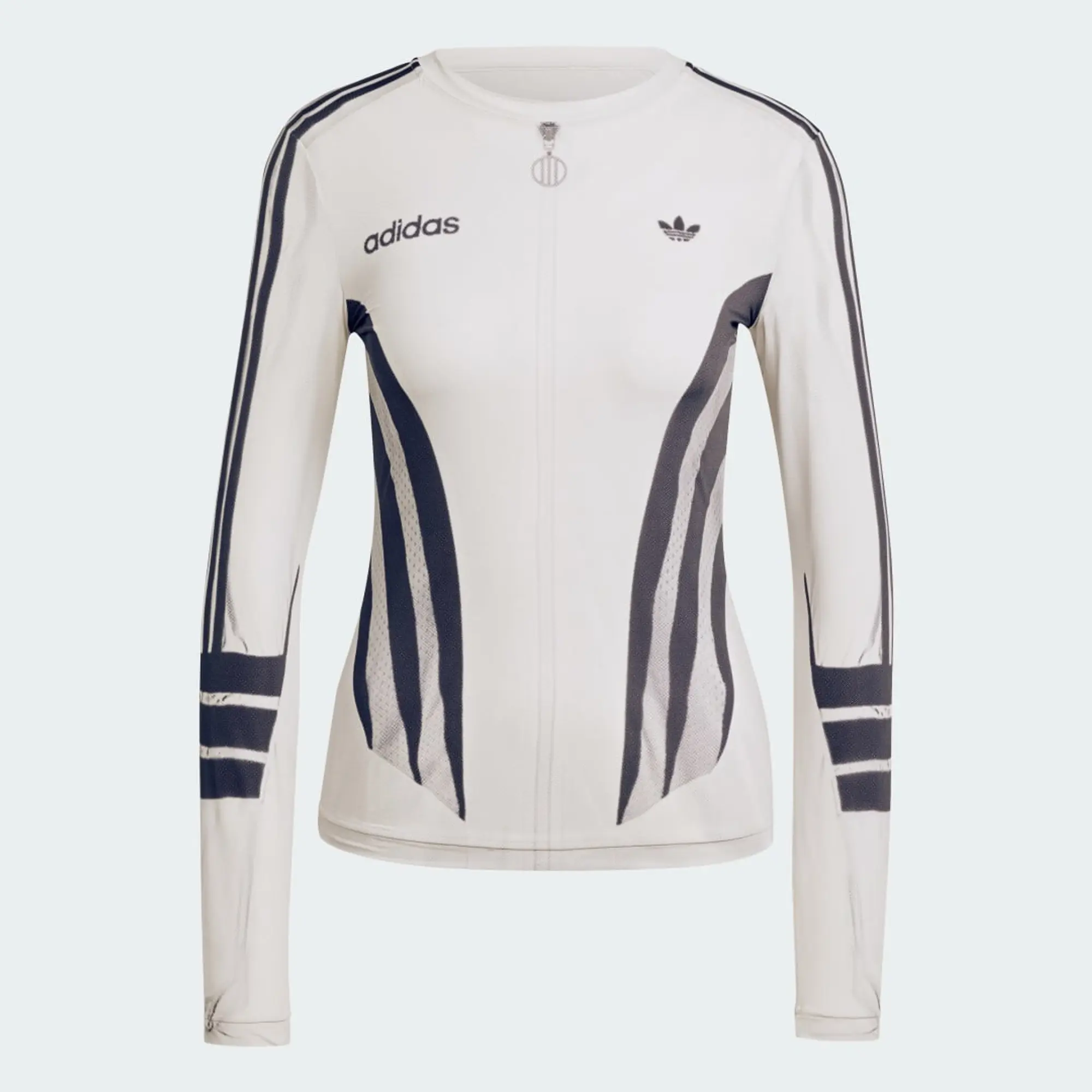 adidas Atlanta Sublimation Print Long Sleeve Long-Sleeve Top