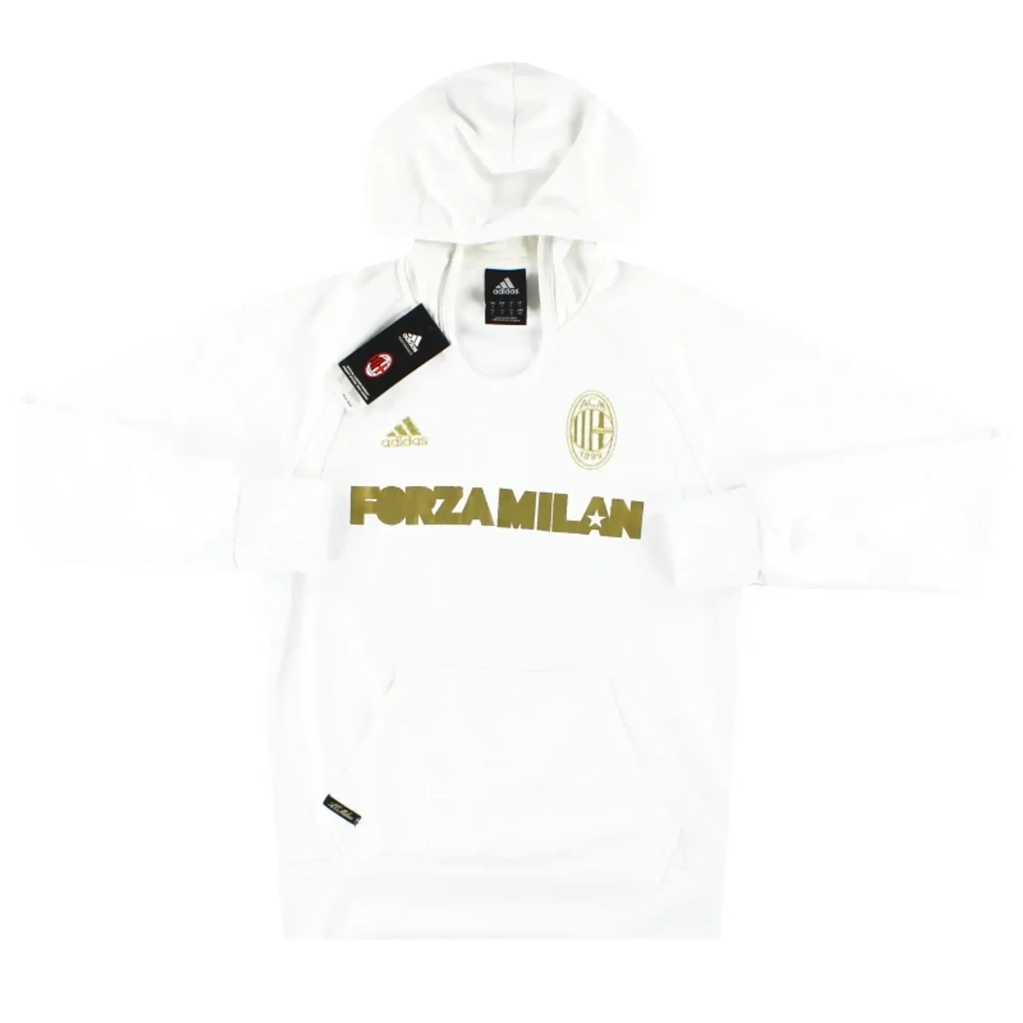 2009-10 AC Milan adidas Stadium Hoodie *w/tags* S - AC Milan / w/tags / Small
