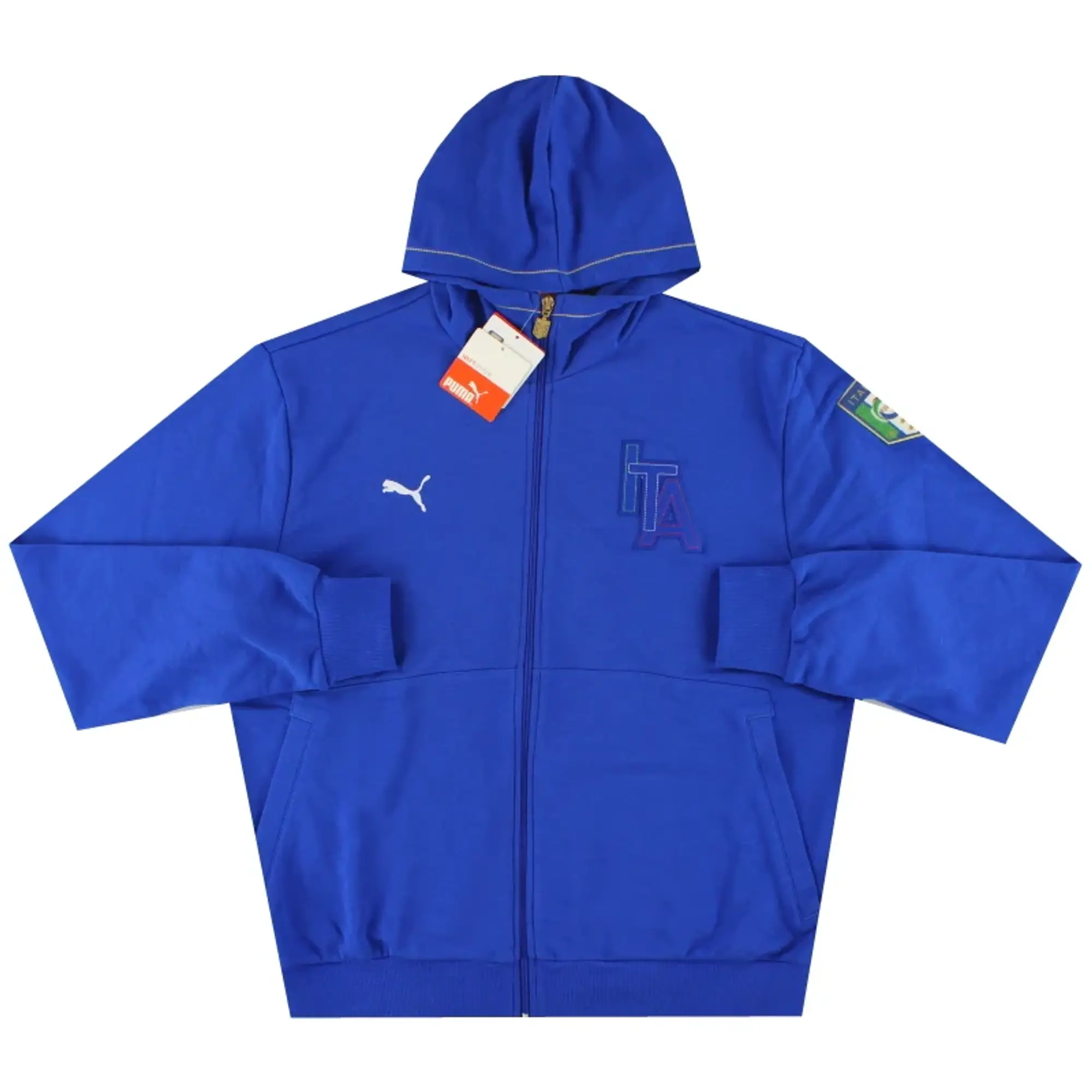 2012-13 Italy Puma Full Zip Hoodie *BNIB* XL - Italy / BNIB / XL