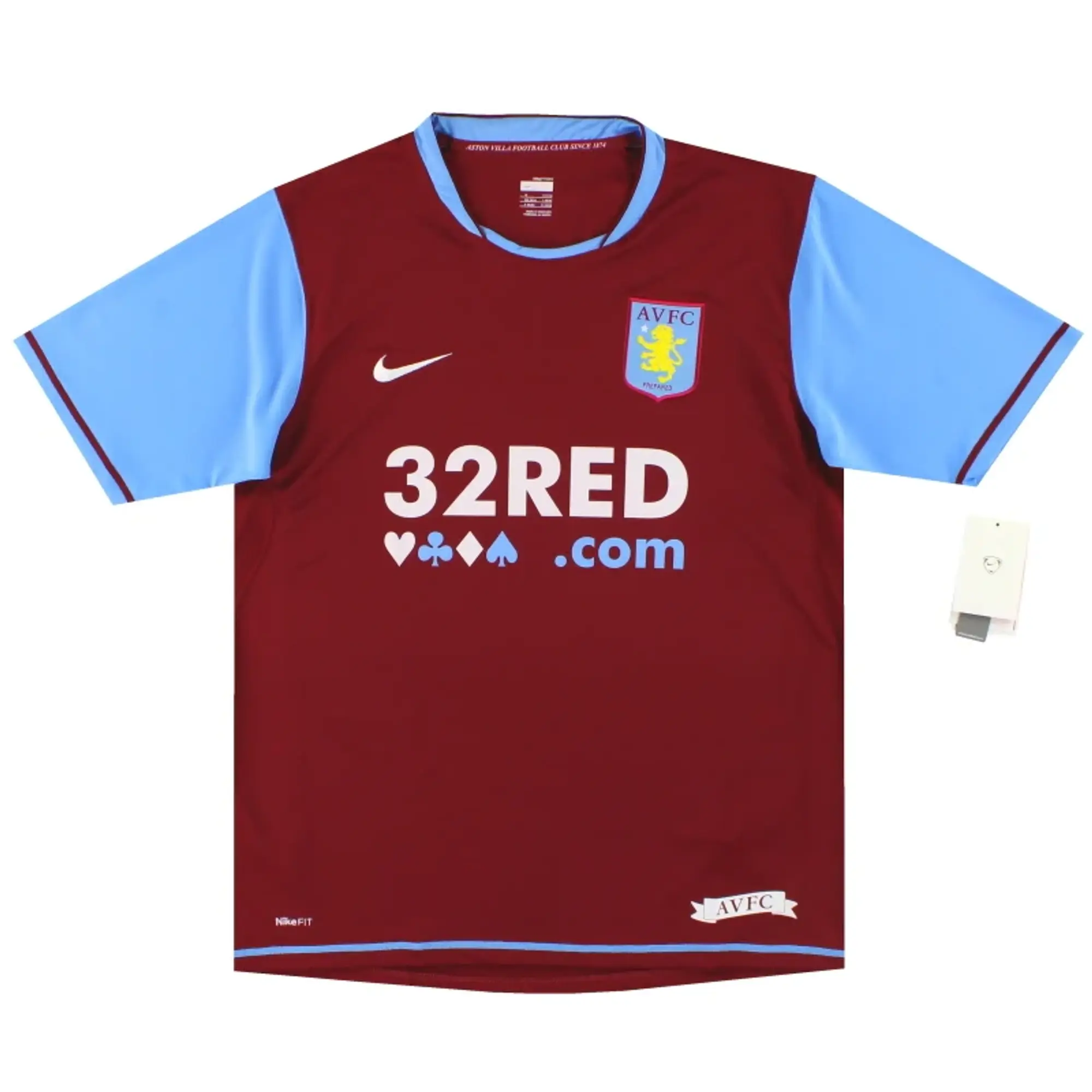 2007-08 Aston Villa Nike Home Shirt *BNIB* M - Aston Villa / BNIB / Medium