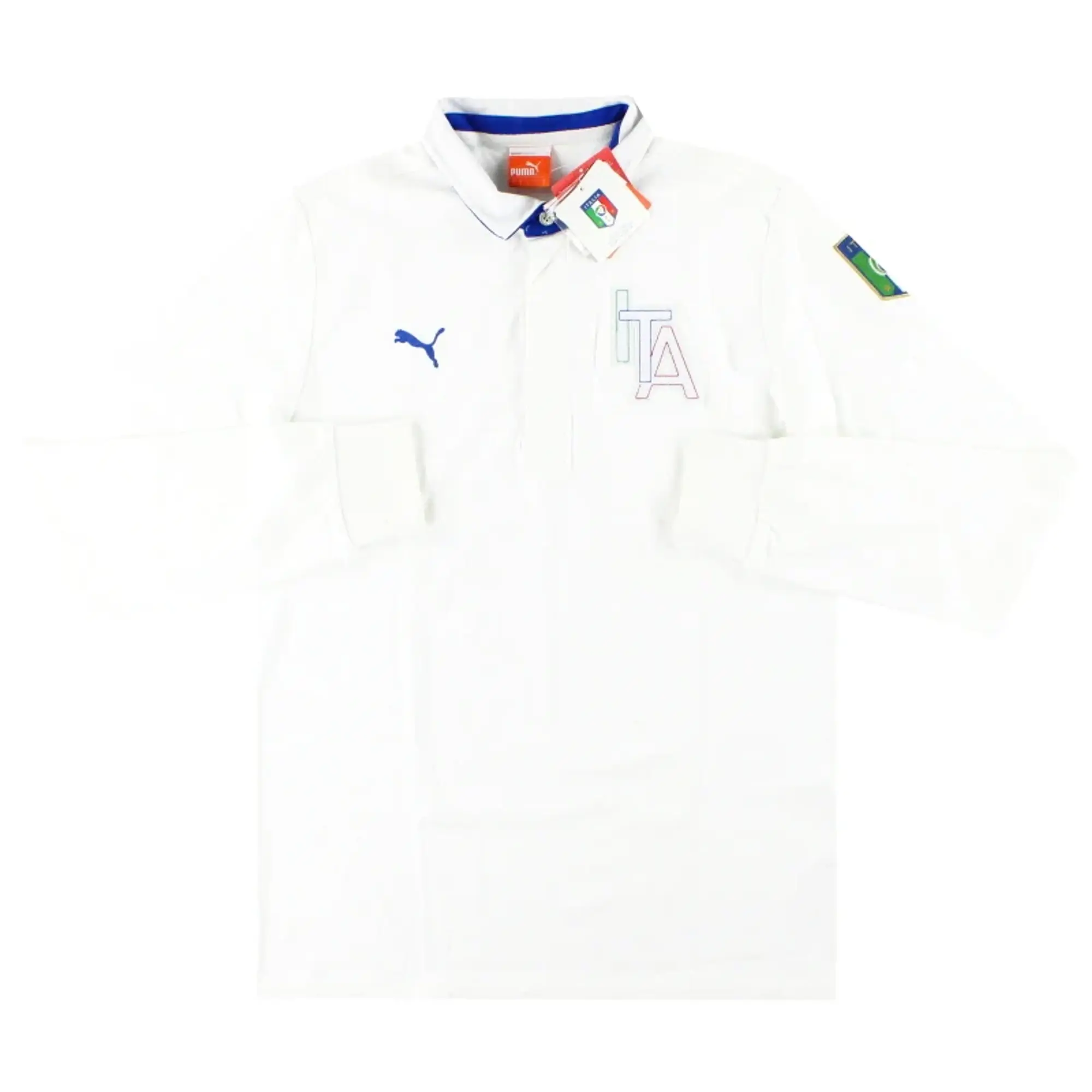 2012-13 Italy Puma Polo Shirt L/S *BNIB* L - Italy / BNIB / Large