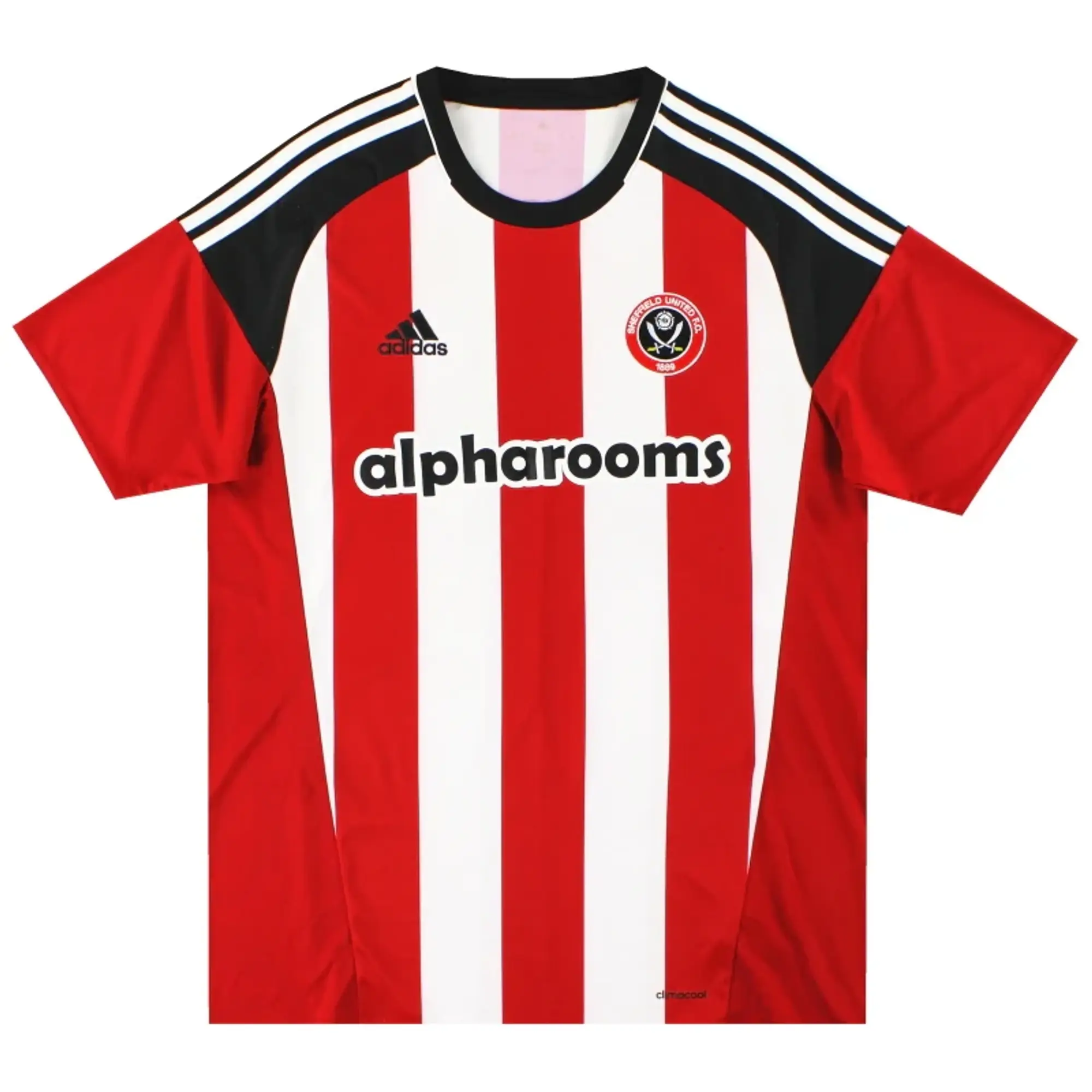 2016-17 Sheffield United adidas Home Shirt L - Sheffield United / Excellent / Large