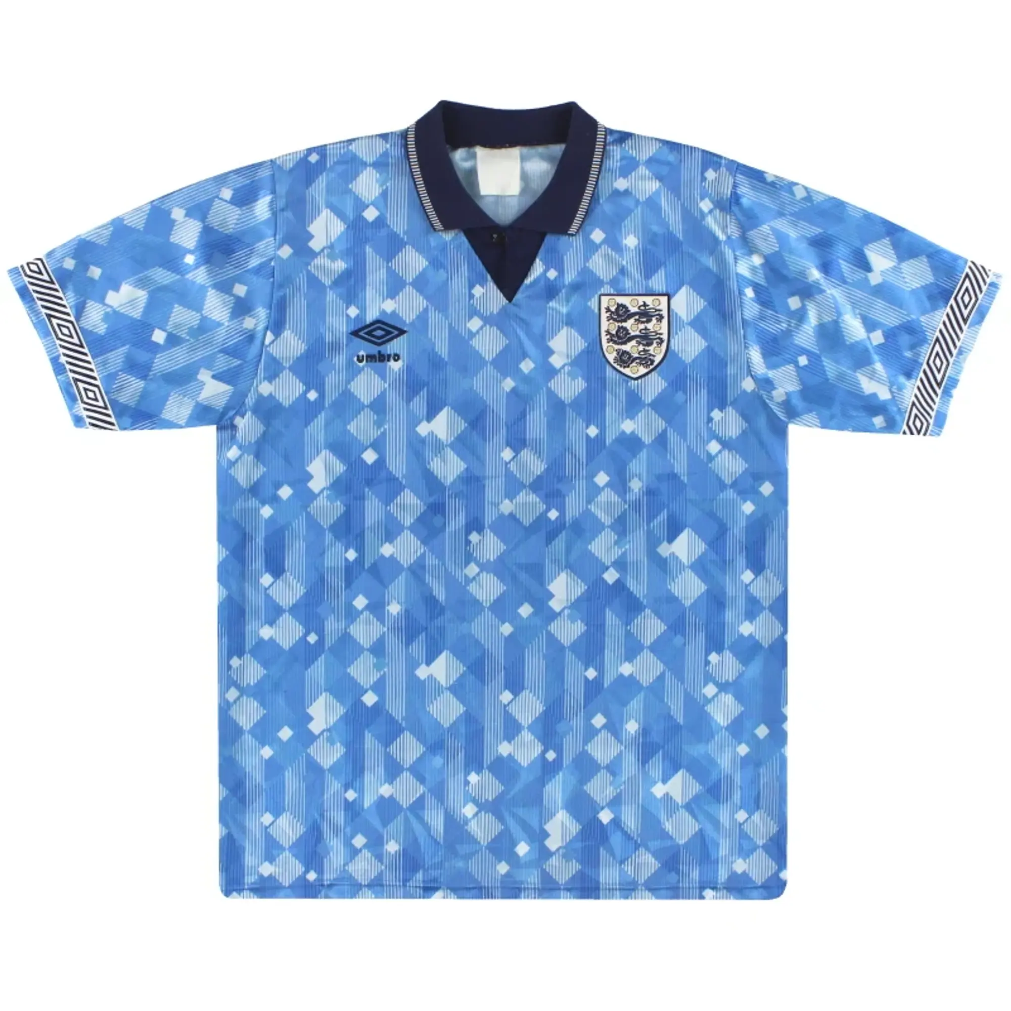 1990-92 England Umbro Third Shirt XL - England / Excellent / XL