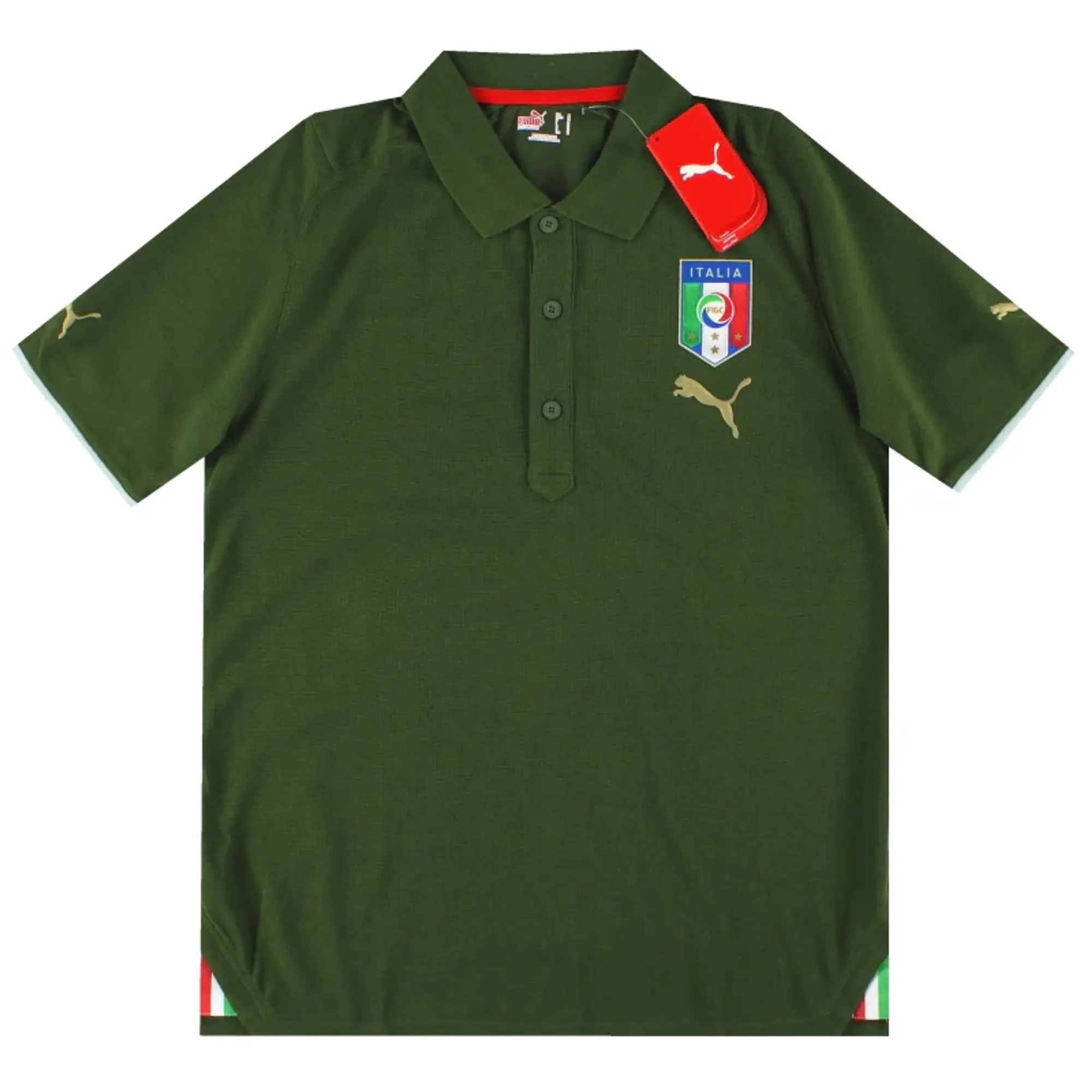 2010-11 Italy Puma Polo Shirt *BNIB* S - Italy / BNIB / Small