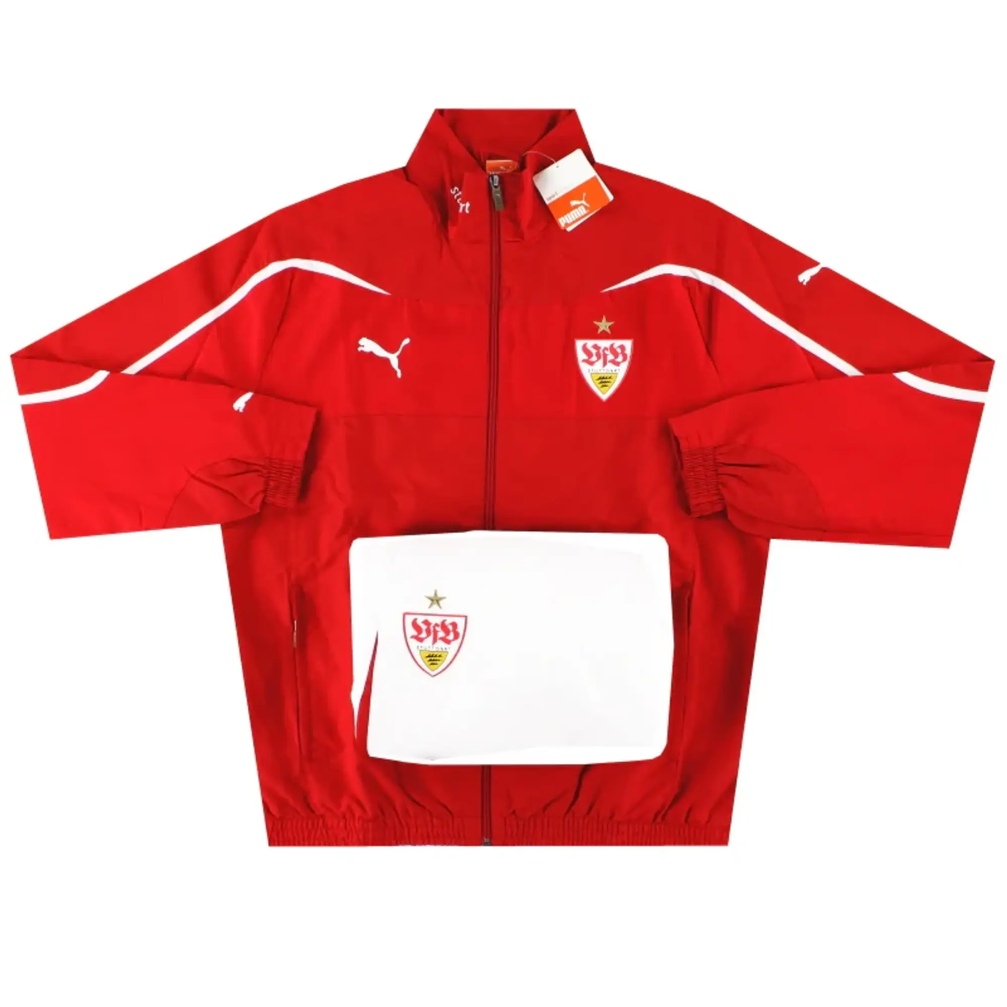 2010-11 Stuttgart Puma Woven Tracksuit *w/tags* S - Other German Clubs / w/tags / Small