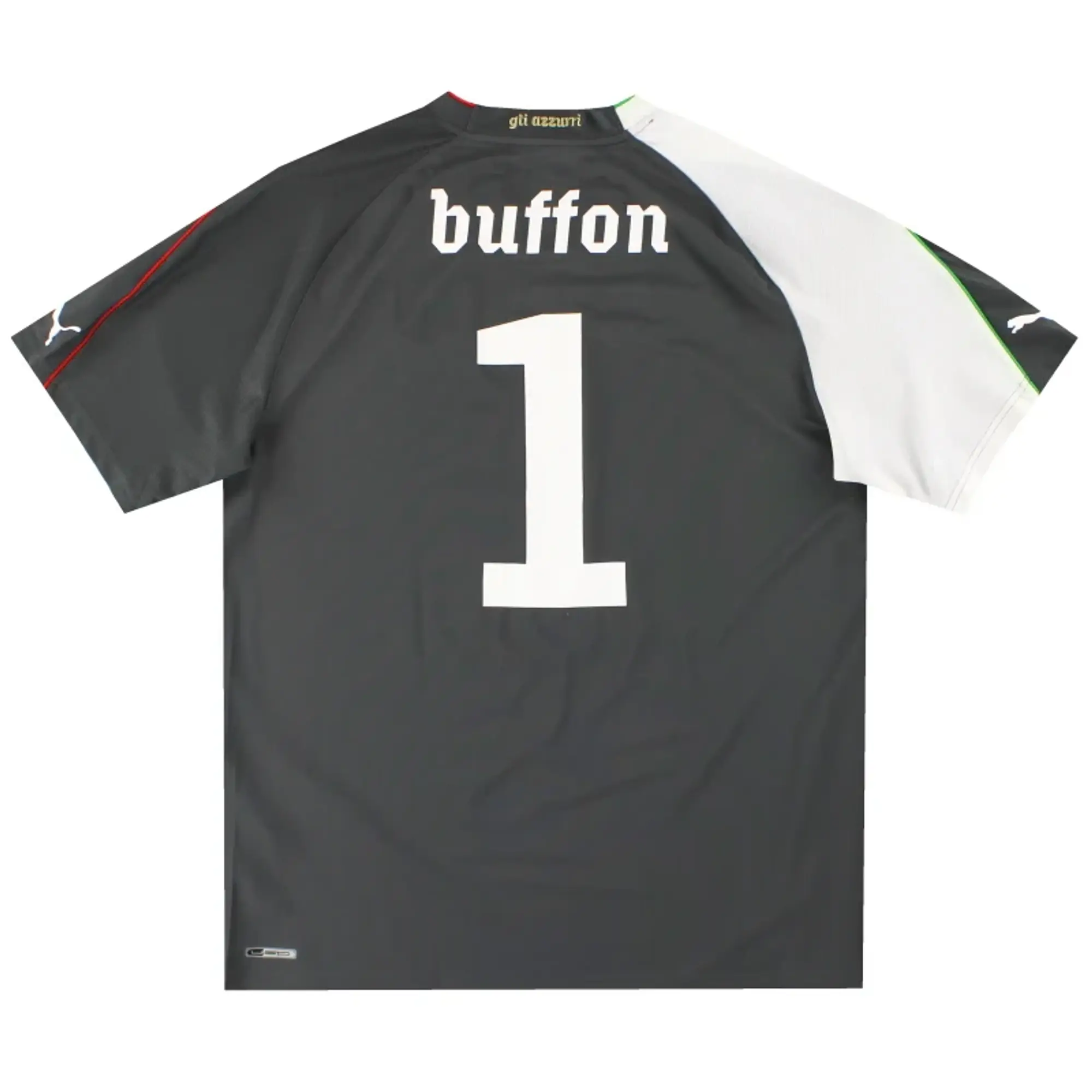2010-11 Italy Puma Goalkeeper Shirt Buffon #1 *BNIB* - Italy / BNIB / XL