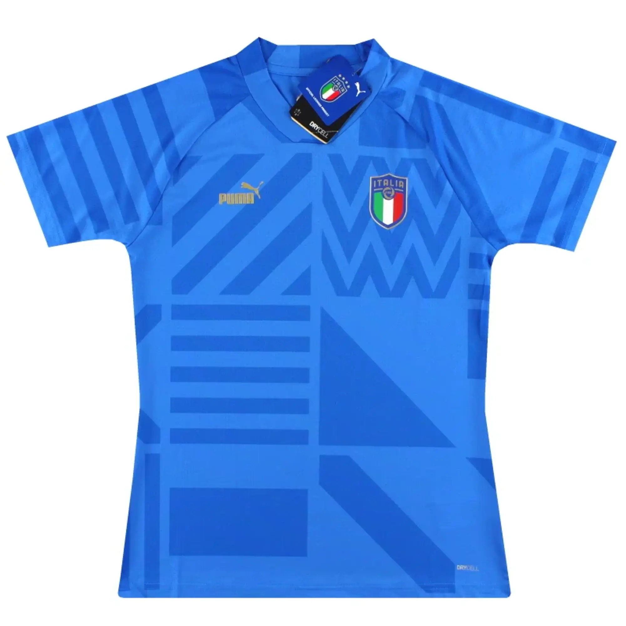 2022-23 Italy Puma Pre-Match Shirt *As New* M - Italy / As New / Medium