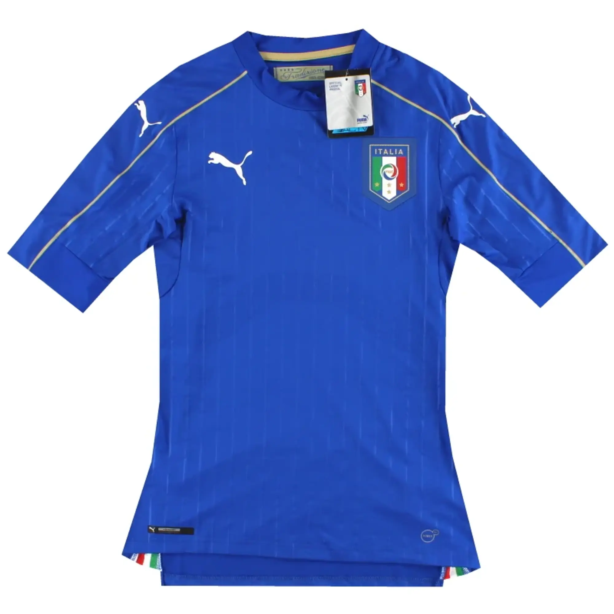 2022-23 Italy Puma Pre-Match Shirt *As New* M - Italy / As New / Medium