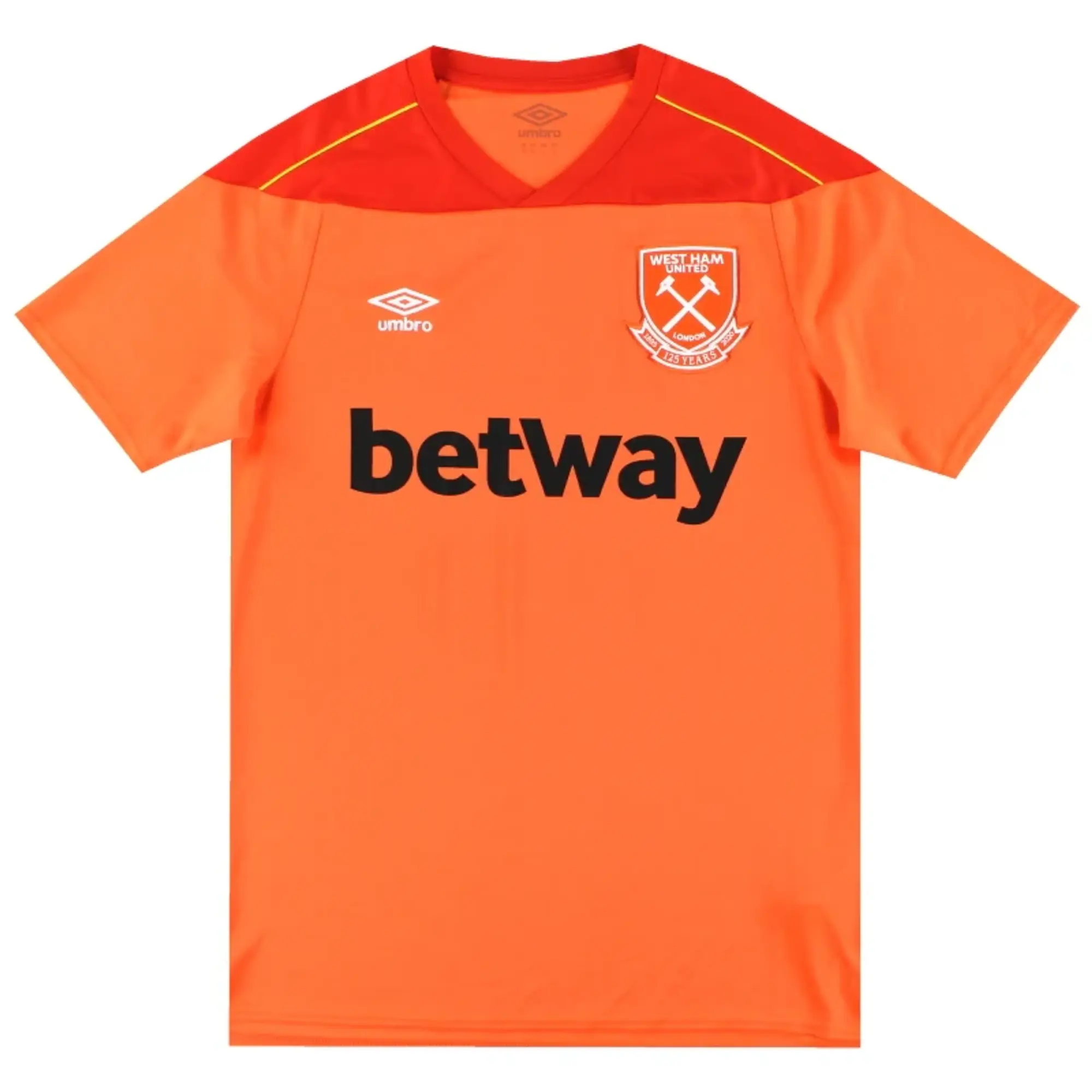 2020-21 West Ham Umbro '125 Years' Goalkeeper Shirt *As New* M - West Ham / As New / Medium