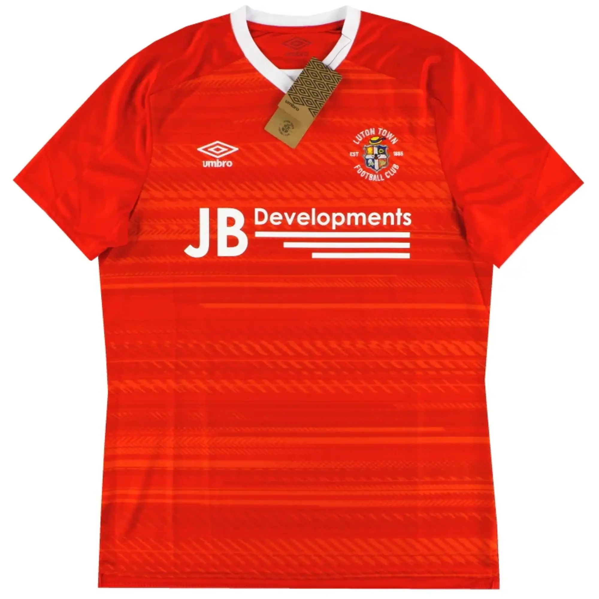 2021-22 Luton Town Umbro Home Shirt *w/tags* M - Luton Town / w/tags / Medium