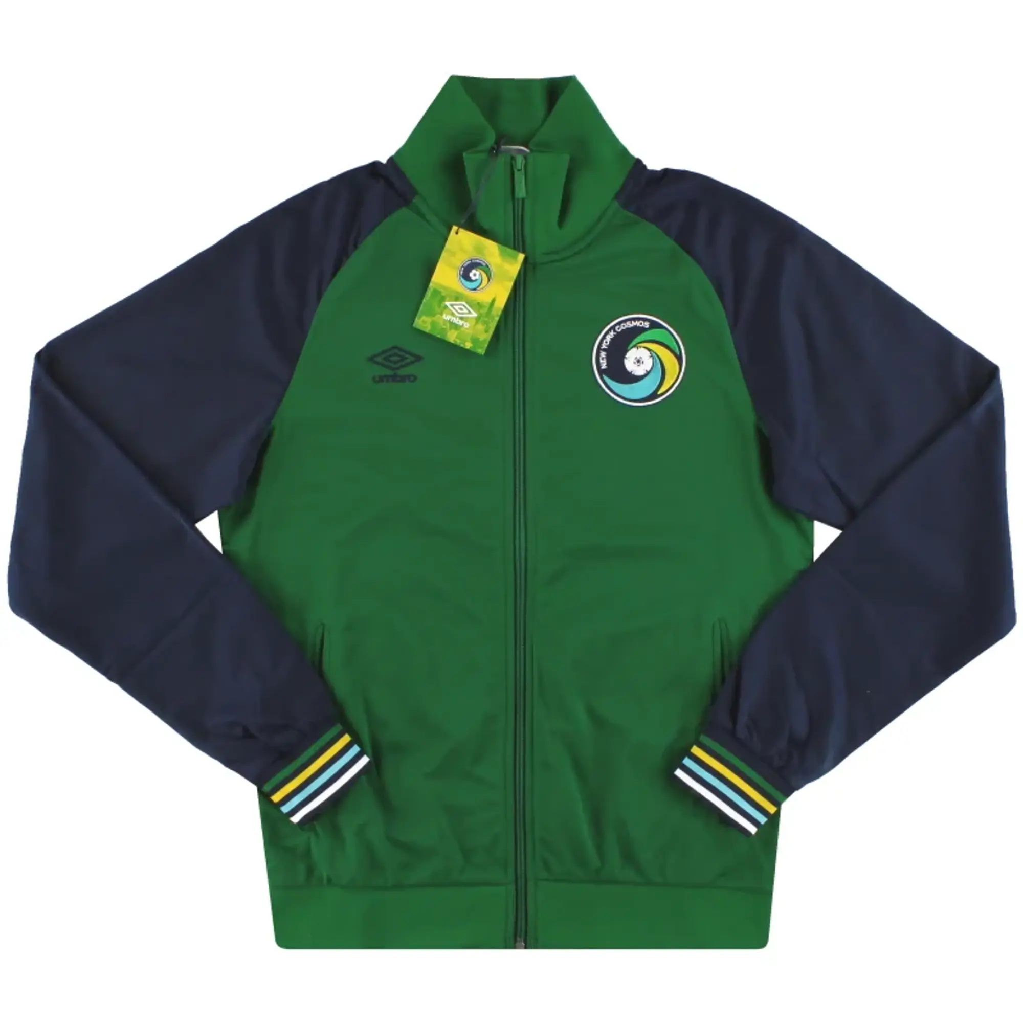 2011-12 New York Cosmos Umbro Track Jacket *w/tags* M - USA Soccer Clubs / w/tags / Medium