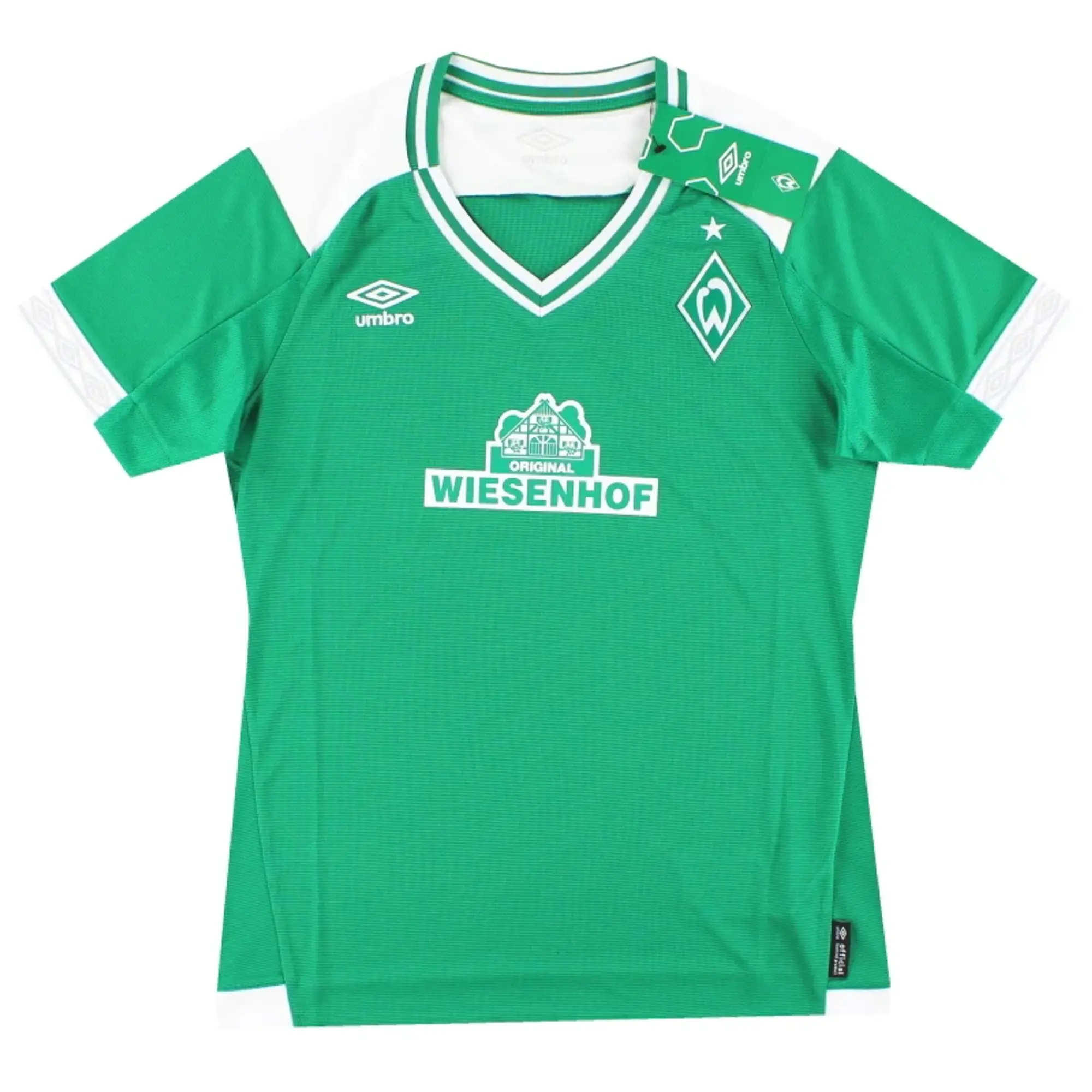 2018-19 Werder Bremen Umbro Home Shirt *BNIB* Women's 10 - Werder Bremen / BNIB / Small