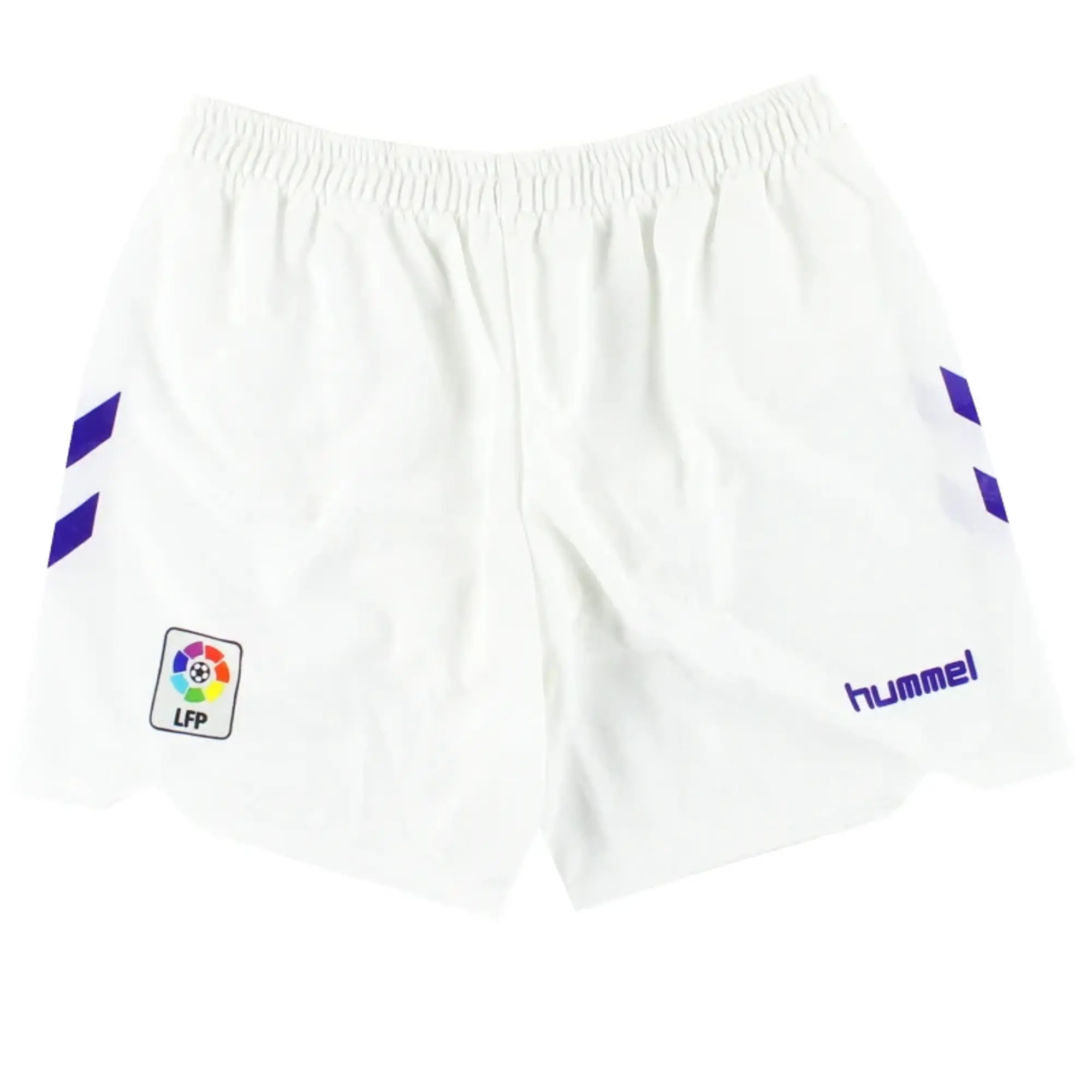 1993-94 Real Madrid Hummel Home Shorts *As New* L - Real Madrid / As New / Large