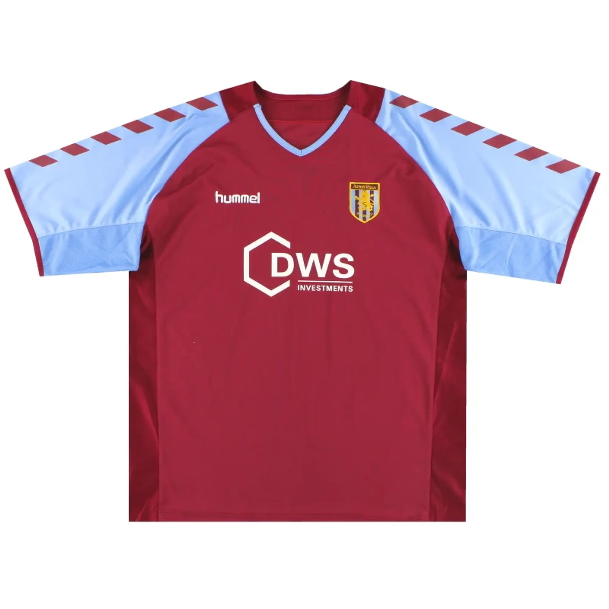 2004-05 Aston Villa Hummel Home Shirt S - Aston Villa / Very good / Small