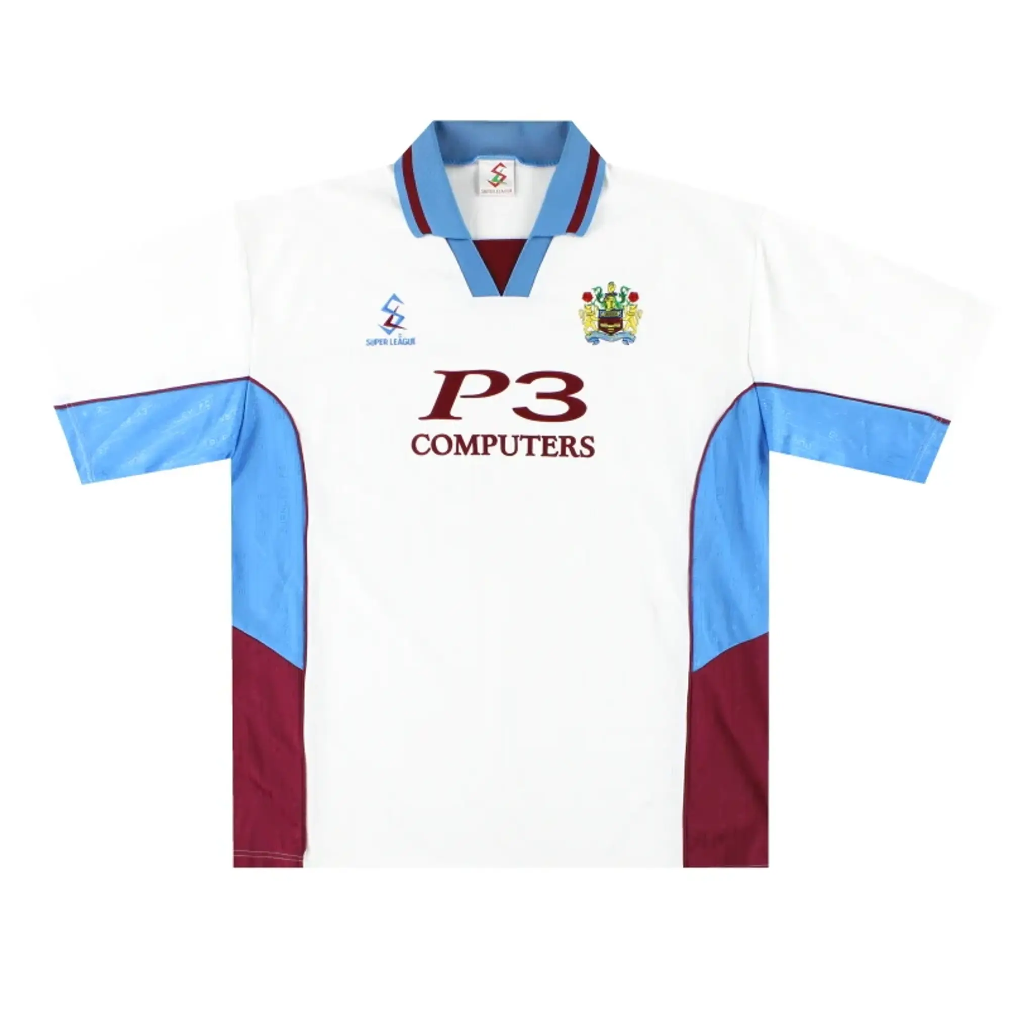 1999-00 Burnley Super League Away Shirt *As New* XL - Burnley / As New / XL