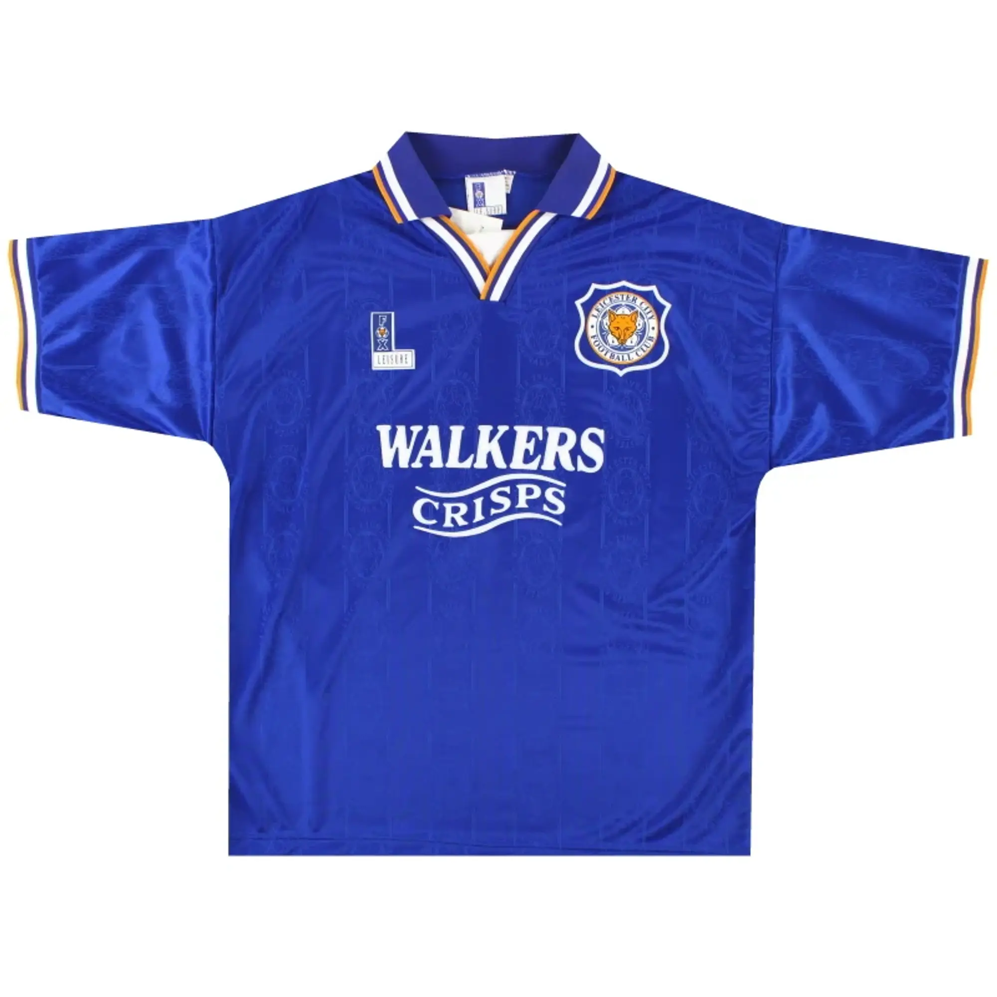 1994-96 Leicester Fox Leisure Home Shirt *w/tags* L - Leicester City / w/tags / Large
