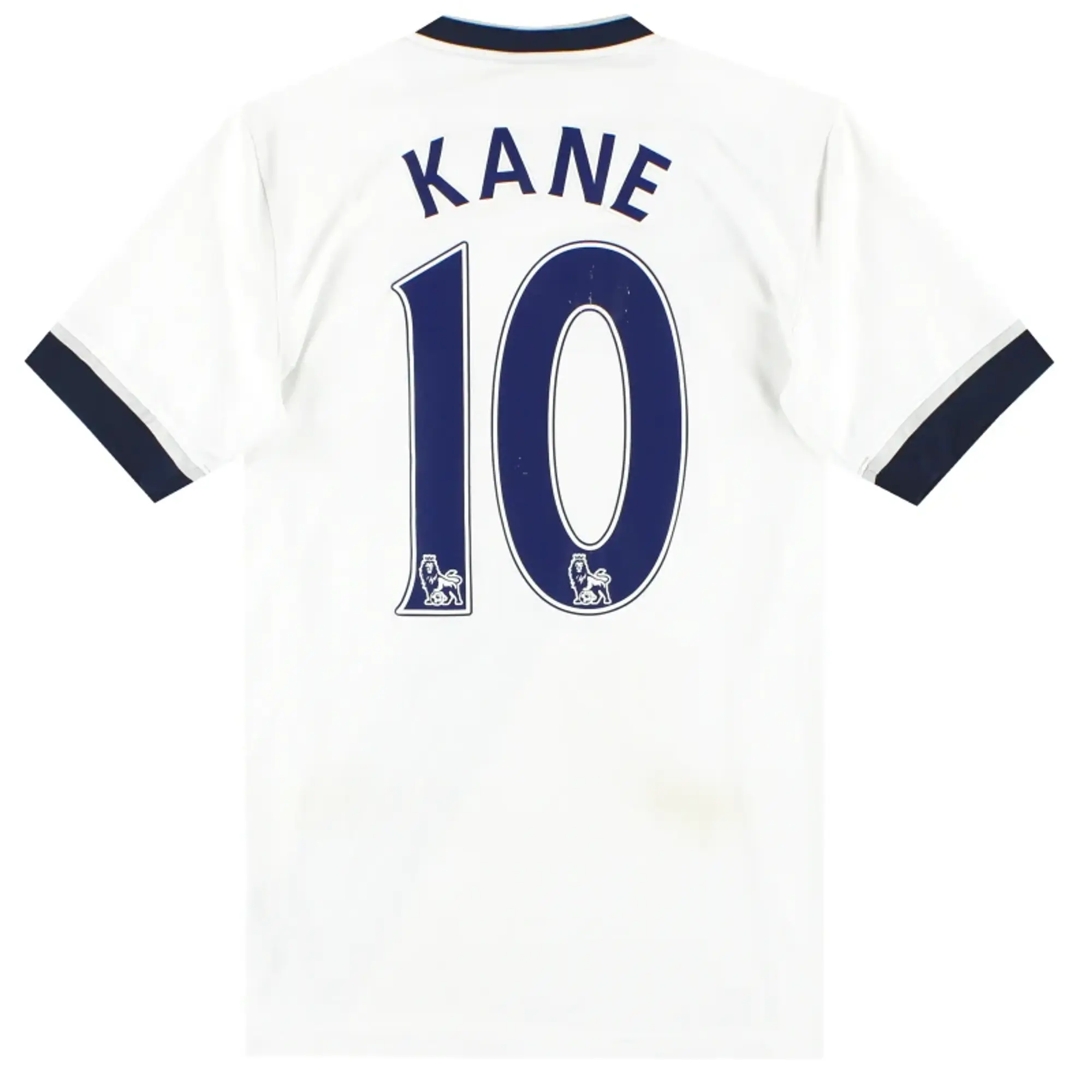 2015-16 Tottenham Under Armour Home Shirt Kane #10 S - Tottenham Hotspur / Excellent / Small