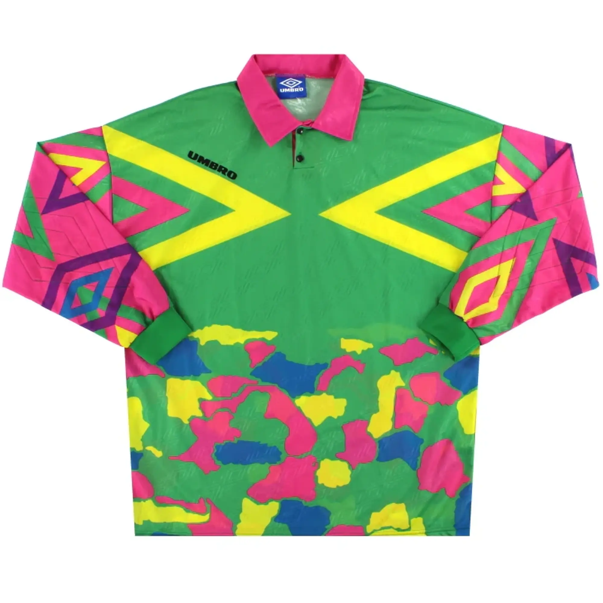 1994-95 Umbro Goalkeeper Template Shirt *As New* L - Umbro / As New / Large