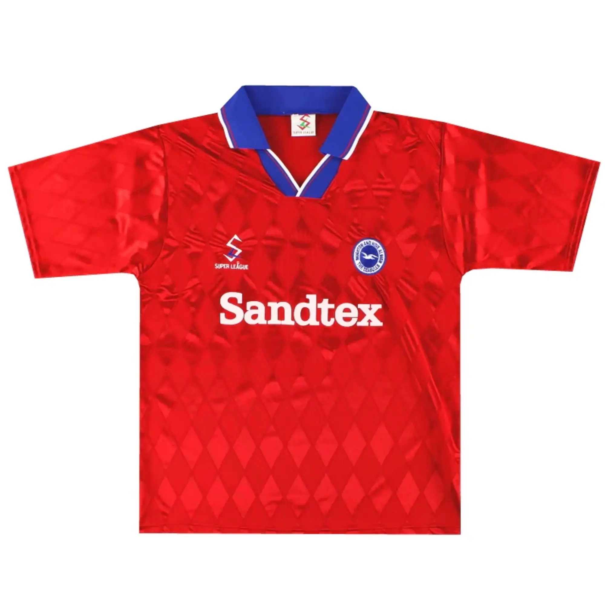 1997-98 Brighton Away Shirt *Mint* M - Brighton and Hove Albion / Mint / Medium