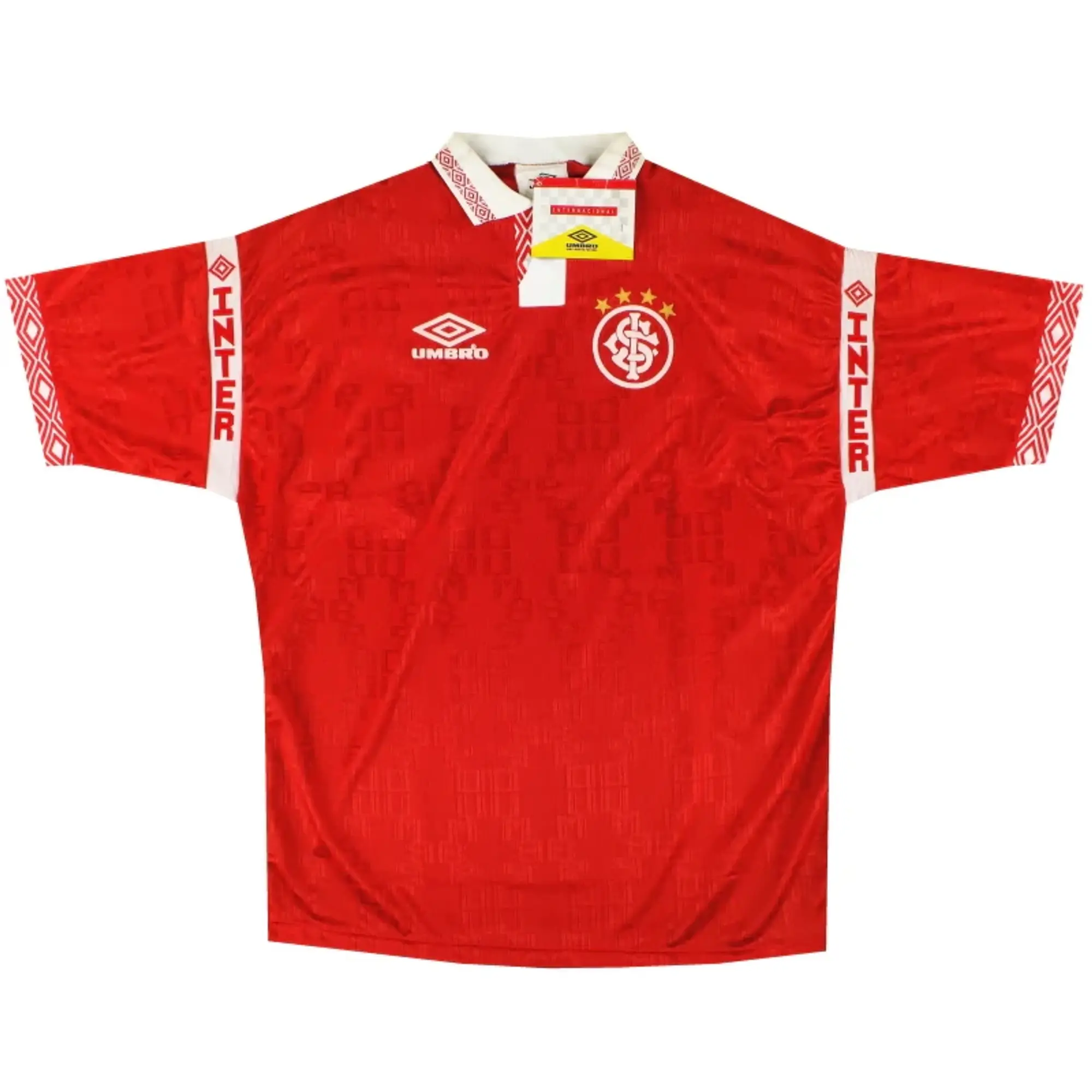1994 S.C. Internacional Umbro Home Shirt *w/tags* XL - Central and South American Clubs / w/tags / XL