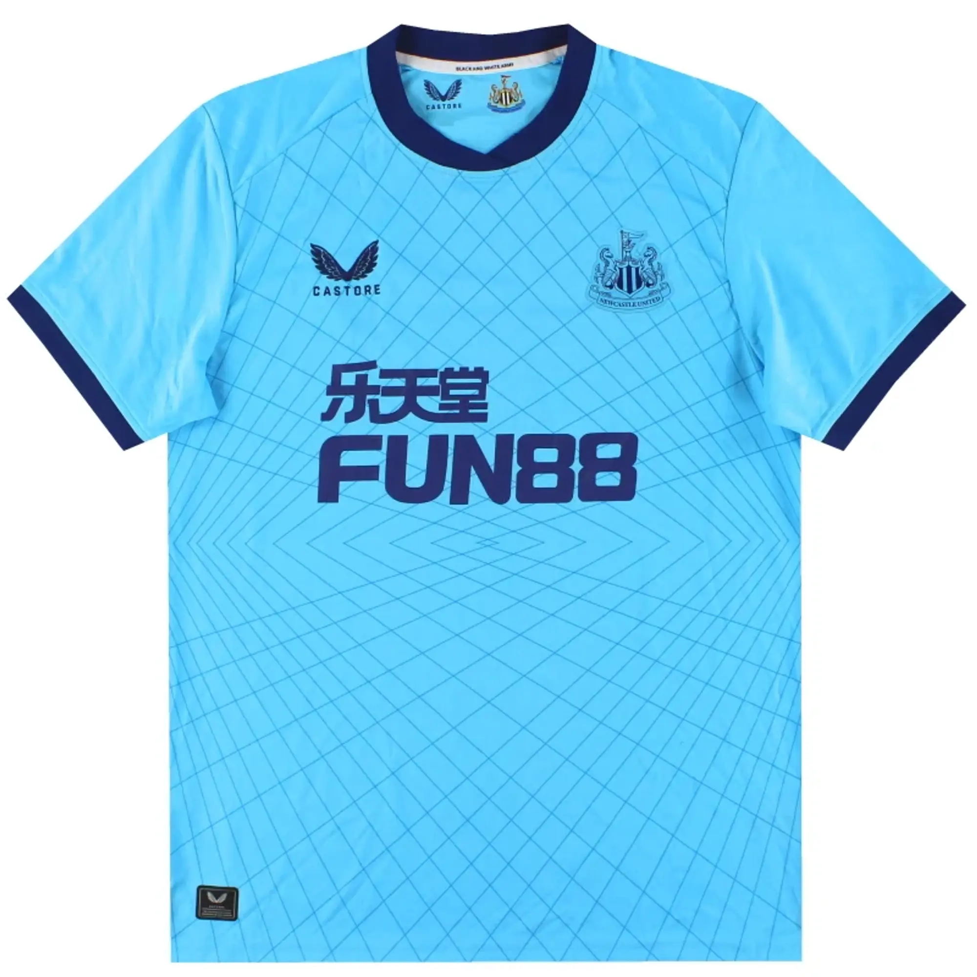 2021-22 Newcastle United Castore Third Shirt *As New* - Newcastle United / As New / XL